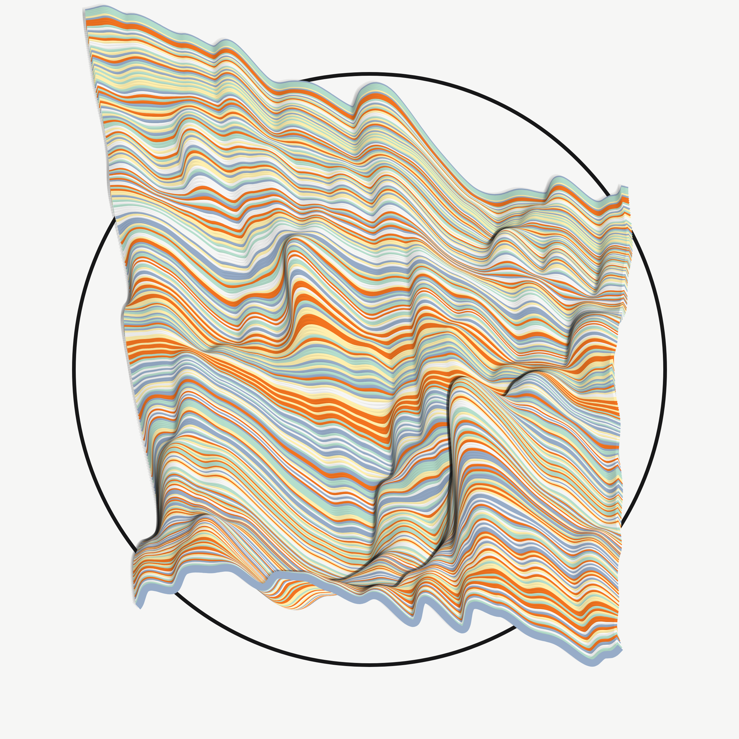 Art Blocks - Art Blocks v2 - Apparitions #550 - NFT # 28000550