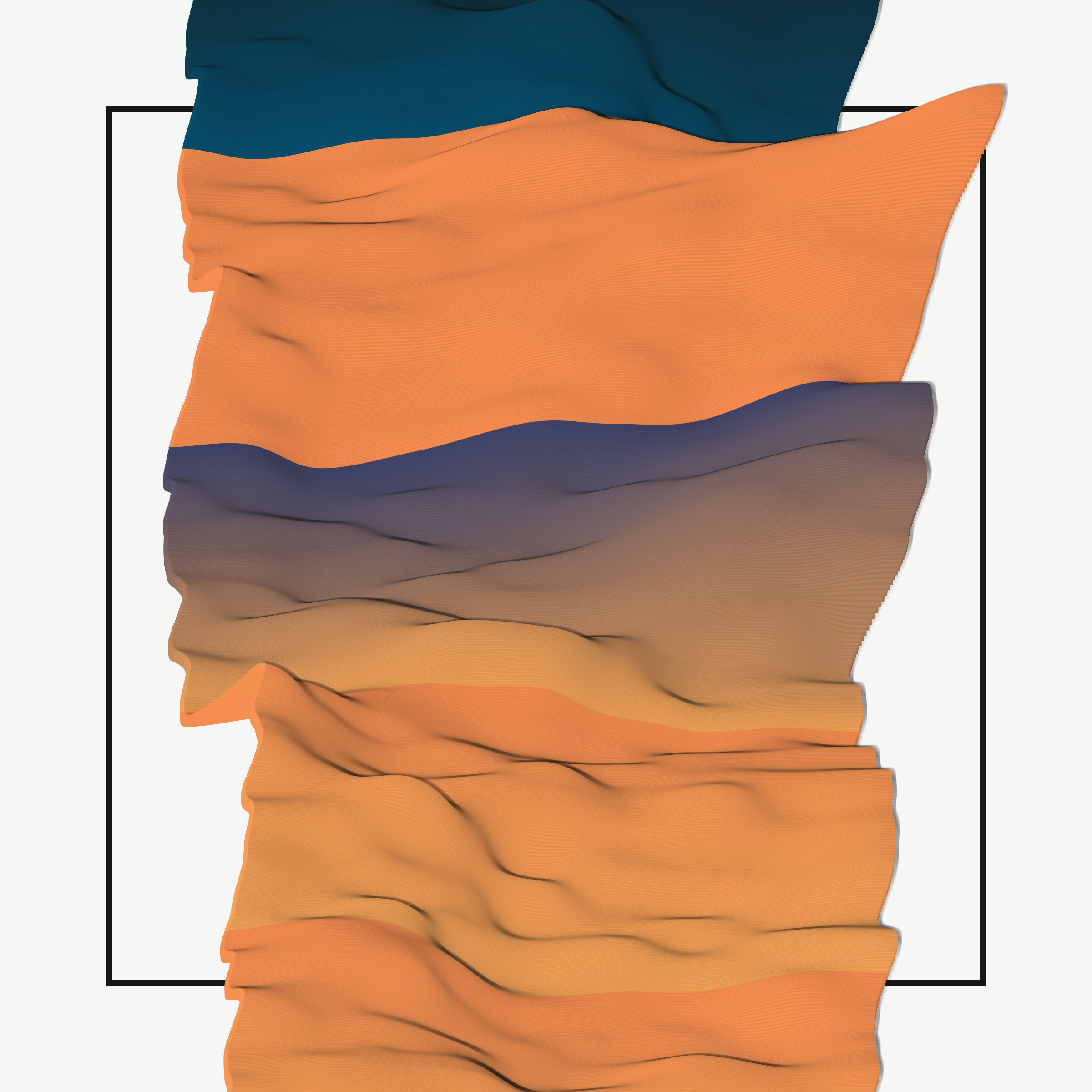 Art Blocks - Art Blocks v2 - Apparitions #580 - NFT # 28000580