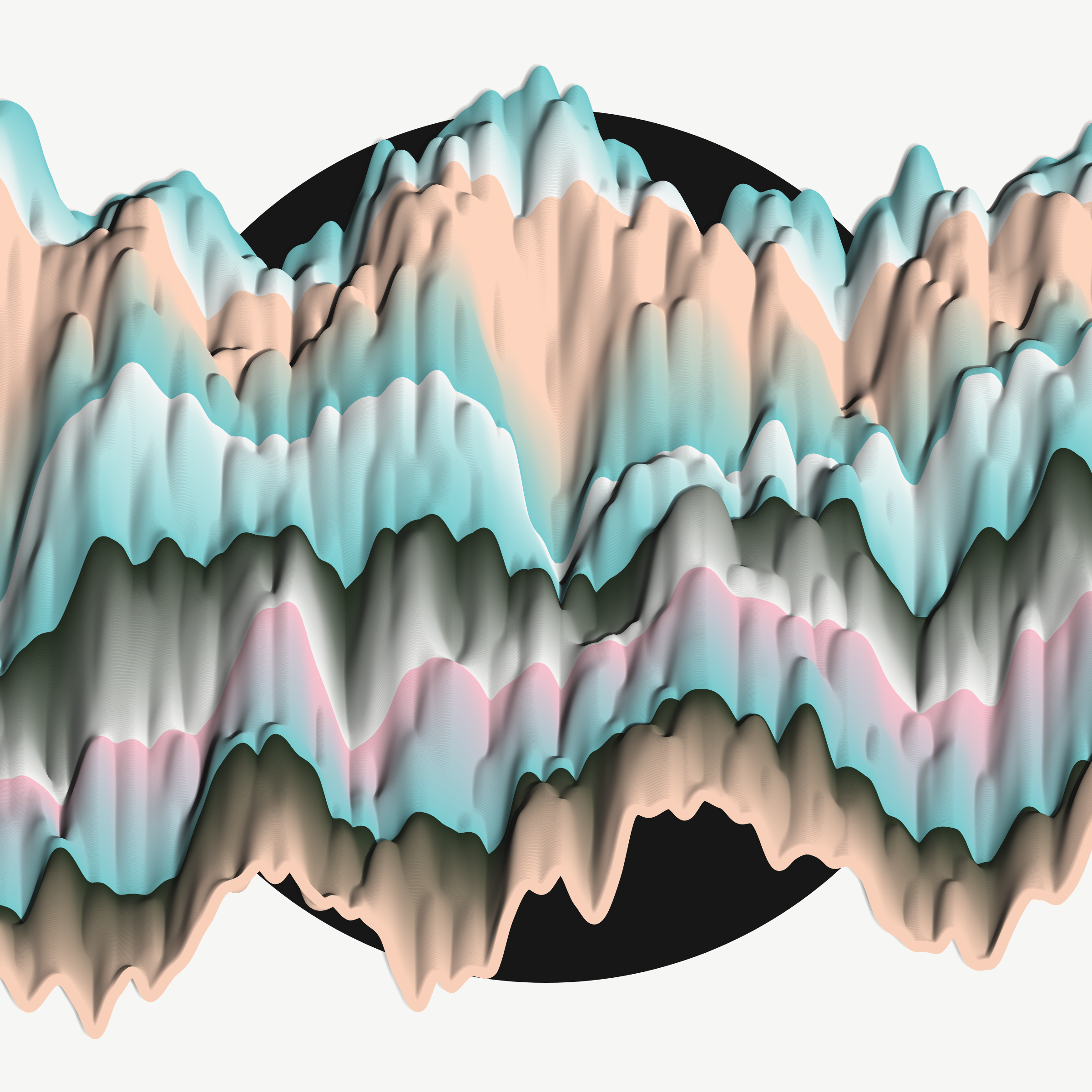 Art Blocks - Art Blocks v2 - Apparitions #584 - NFT # 28000584