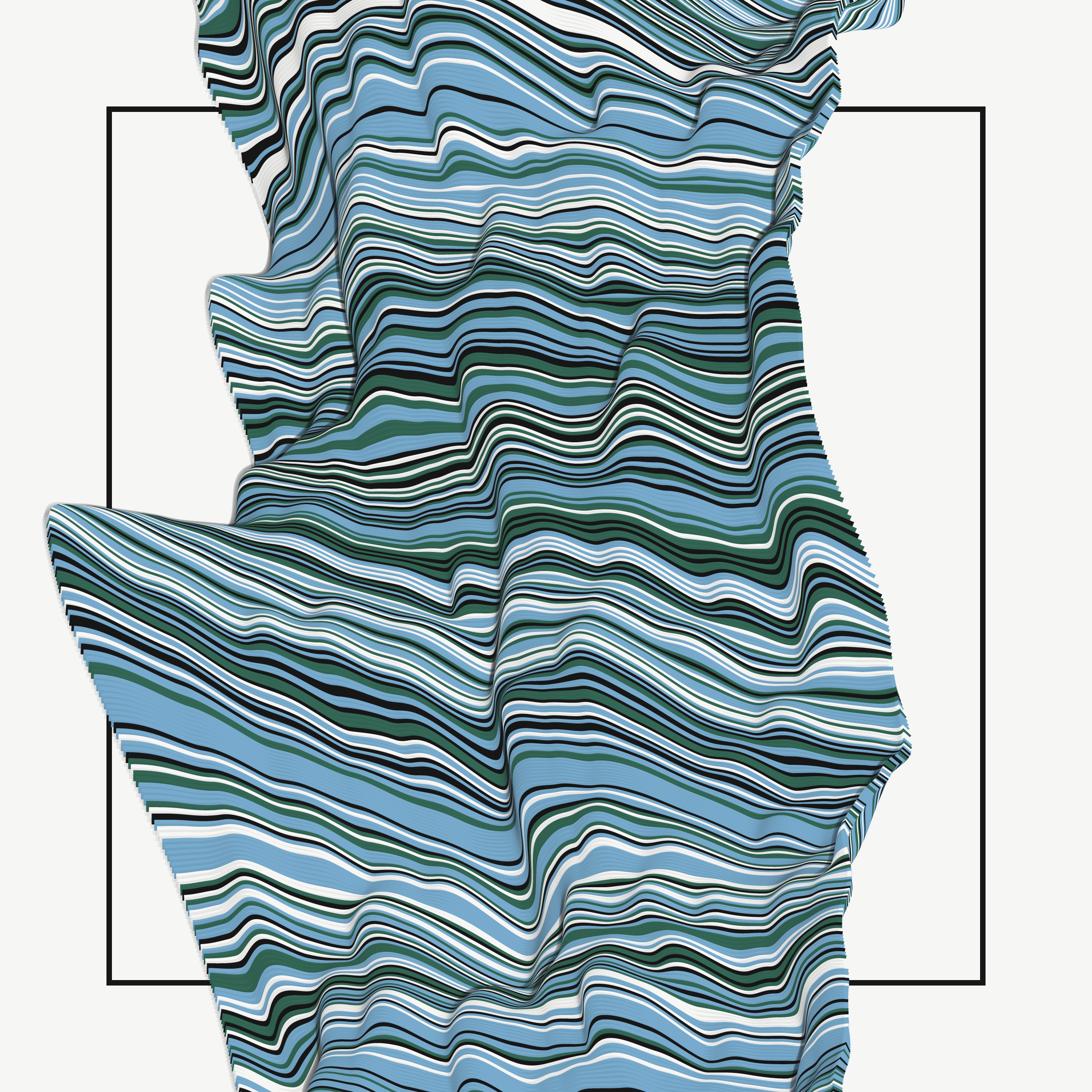 Art Blocks - Art Blocks v2 - Apparitions #601 - NFT # 28000601