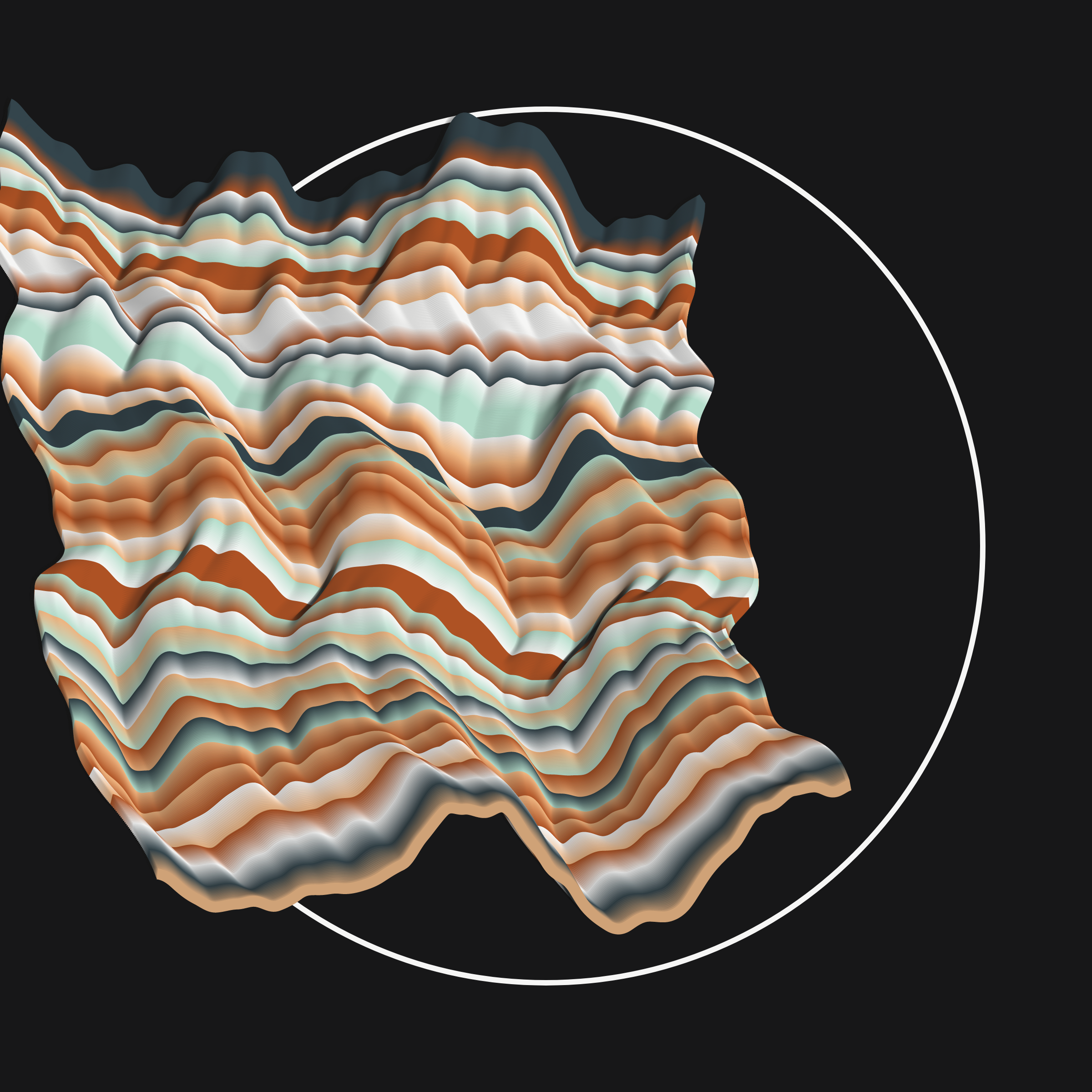 Art Blocks - Art Blocks v2 - Apparitions #610 - NFT # 28000610