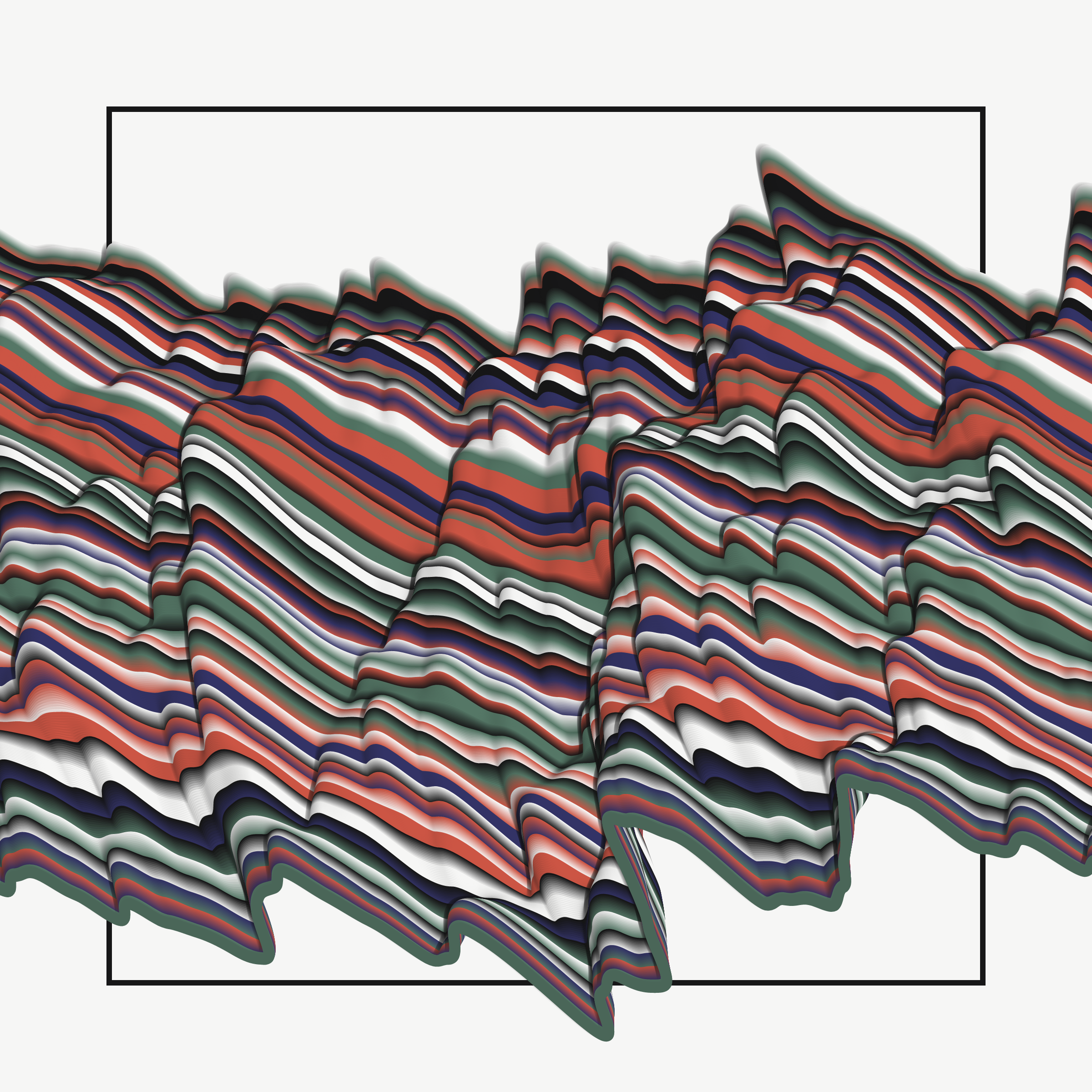 Art Blocks - Art Blocks v2 - Apparitions #613 - NFT # 28000613