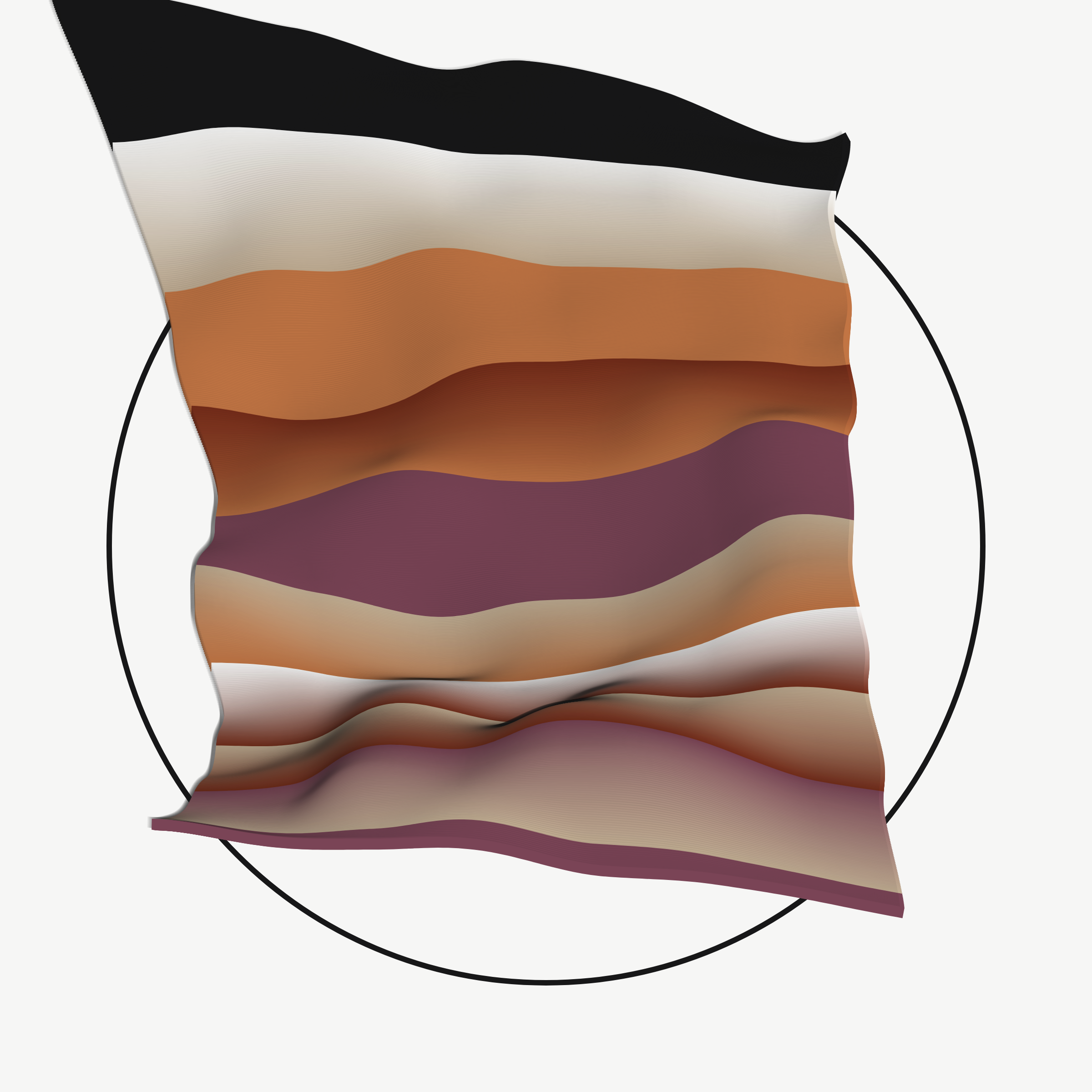 Art Blocks - Art Blocks v2 - Apparitions #615 - NFT # 28000615