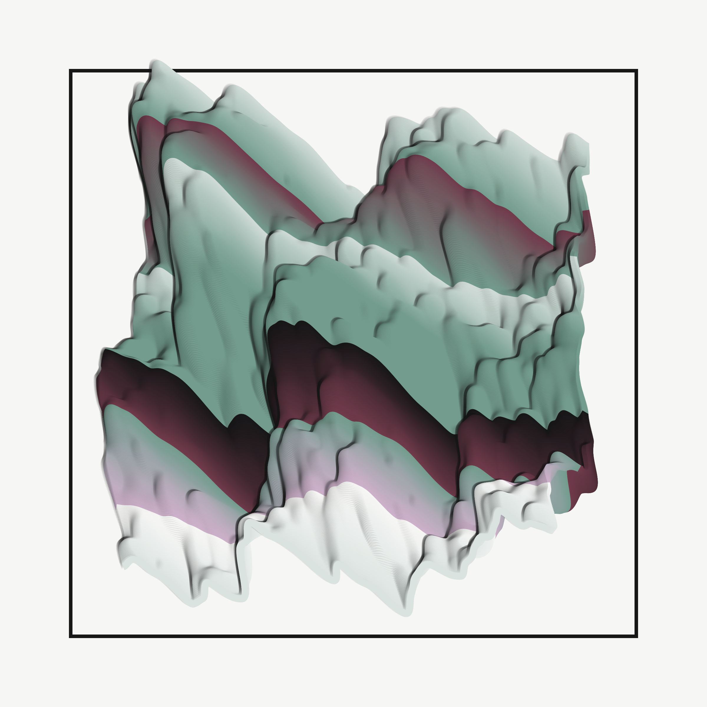 Art Blocks - Art Blocks v2 - Apparitions #640 - NFT # 28000640