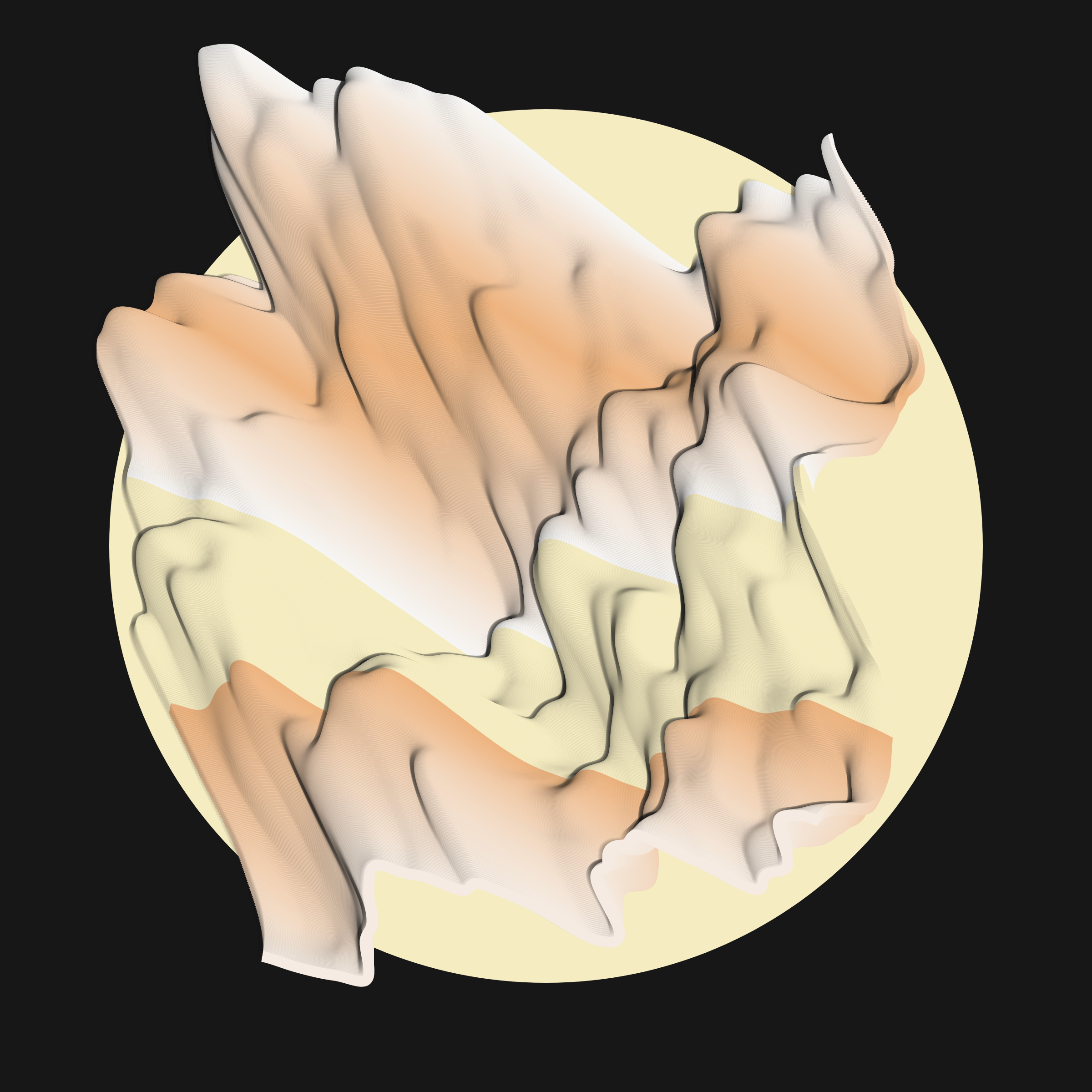 Art Blocks - Art Blocks v2 - Apparitions #654 - NFT # 28000654