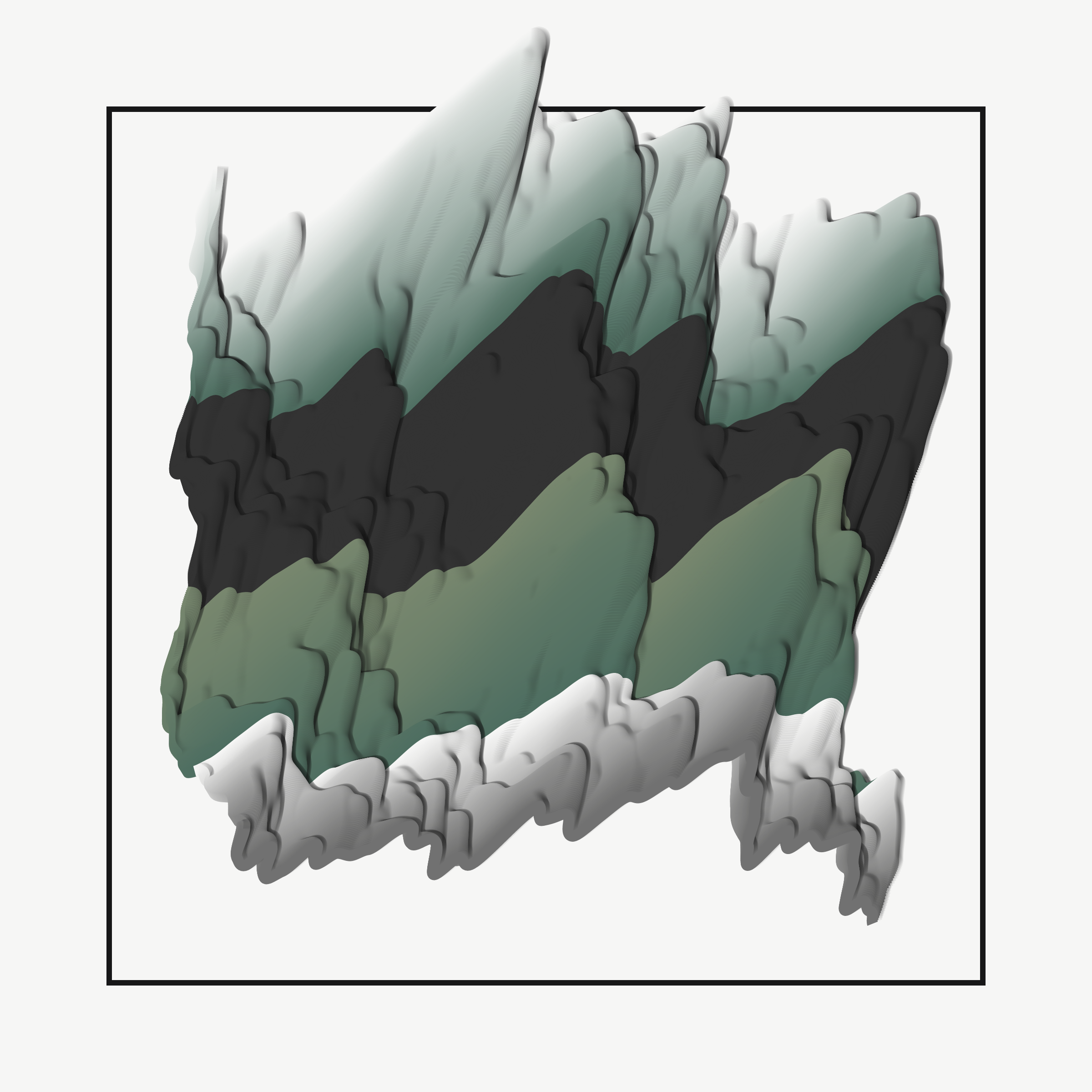 Art Blocks - Art Blocks v2 - Apparitions #659 - NFT # 28000659