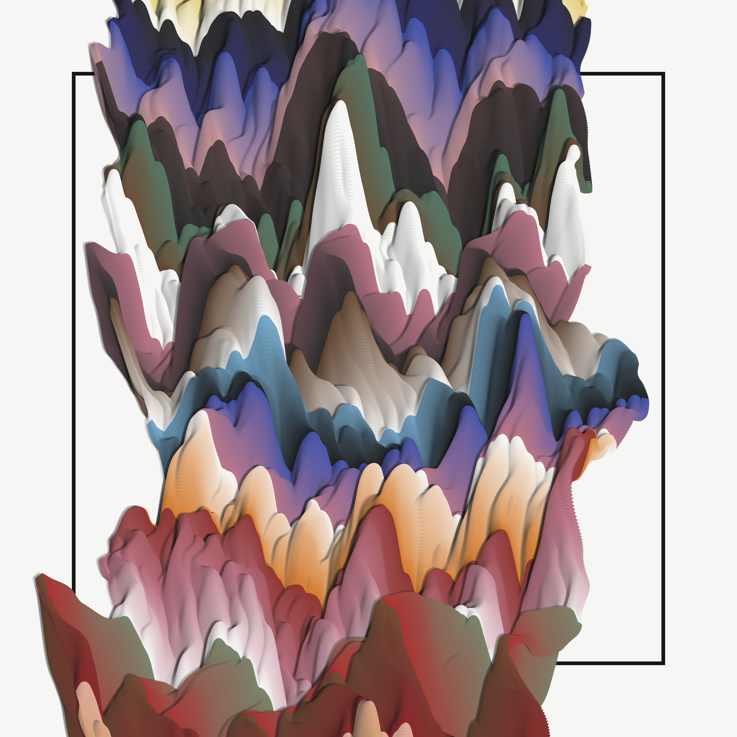 Art Blocks - Art Blocks v2 - Apparitions #674 - NFT # 28000674