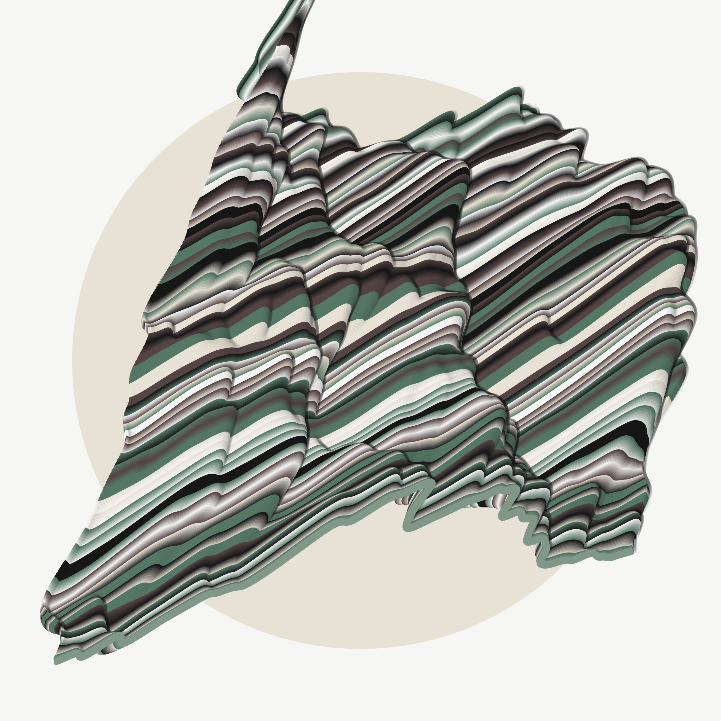 Art Blocks - Art Blocks v2 - Apparitions #675 - NFT # 28000675