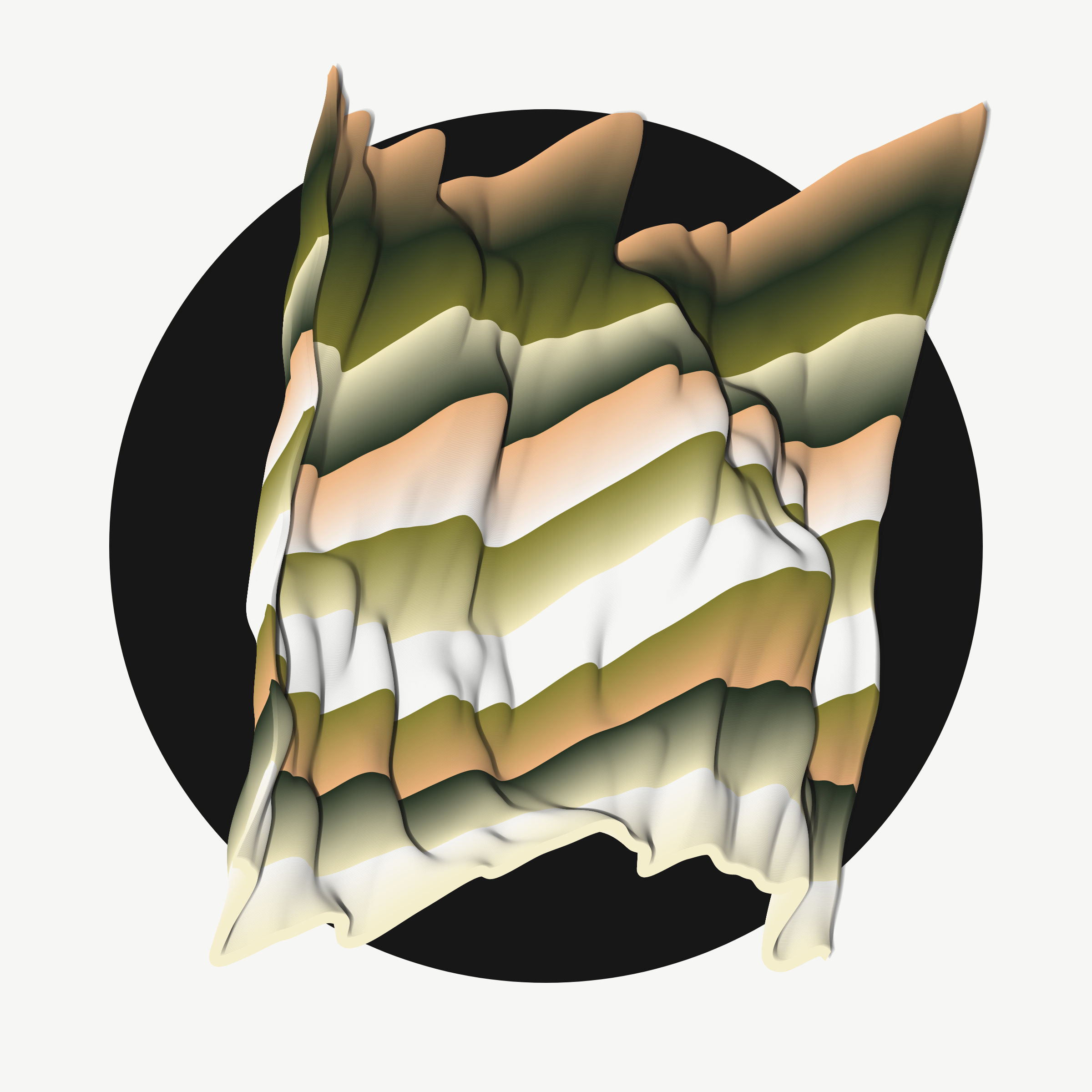 Art Blocks - Art Blocks v2 - Apparitions #691 - NFT # 28000691