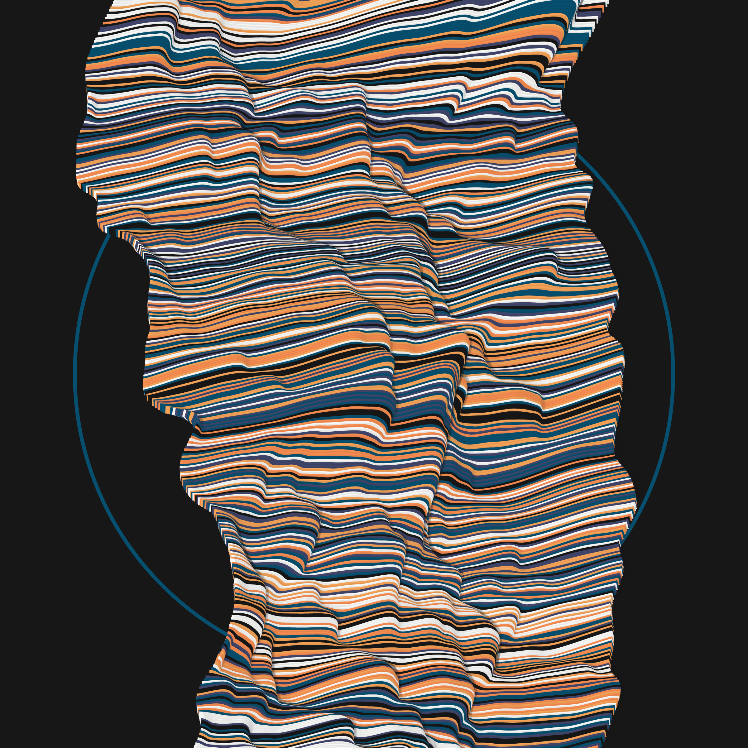 Art Blocks - Art Blocks v2 - Apparitions #701 - NFT # 28000701