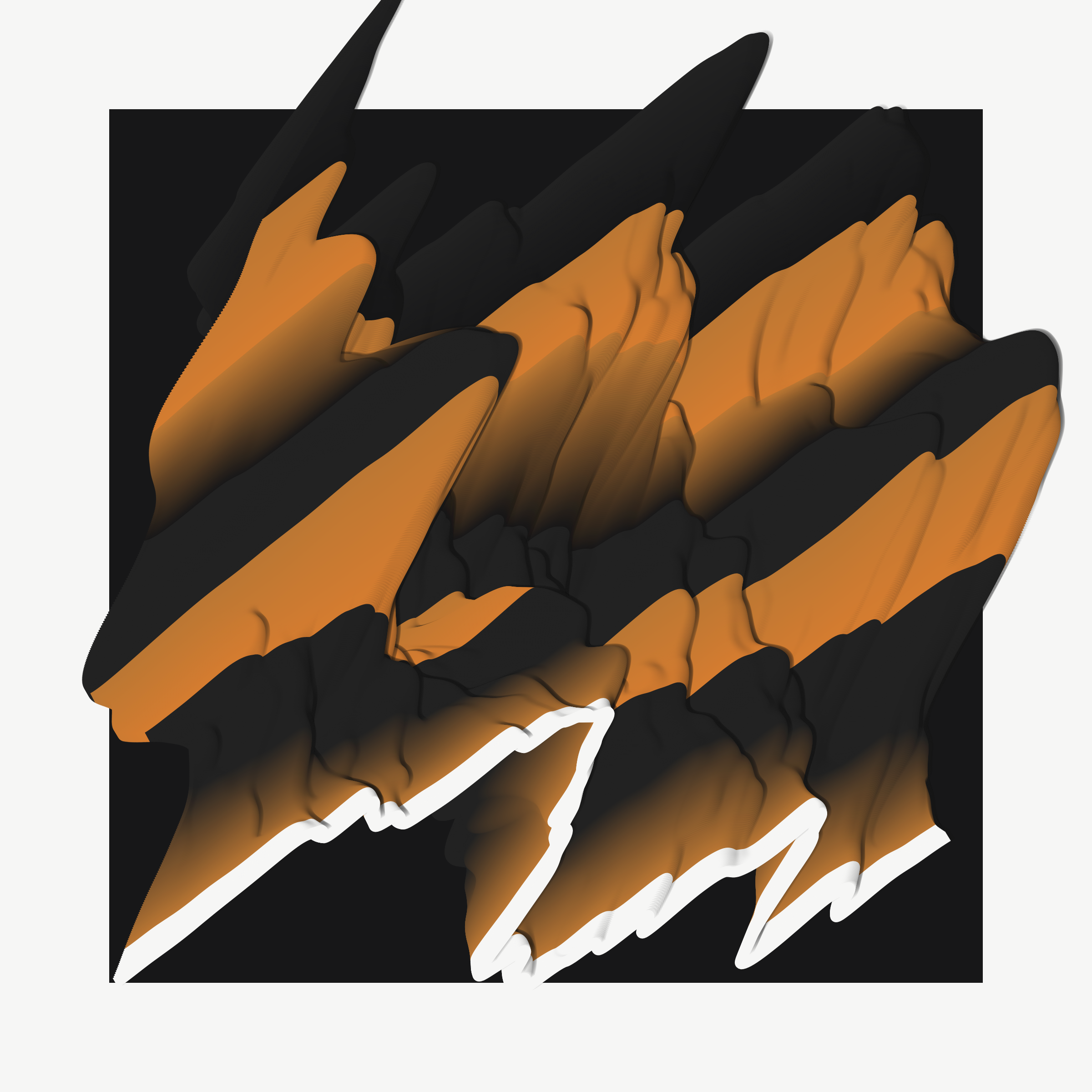 Art Blocks - Art Blocks v2 - Apparitions #702 - NFT # 28000702