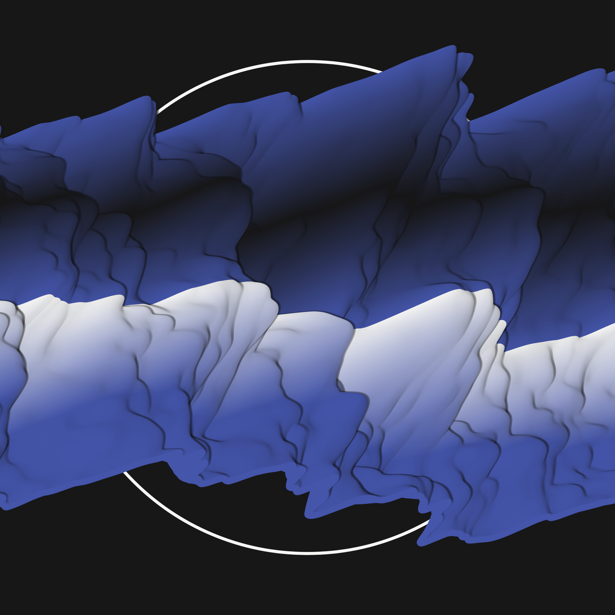 Art Blocks - Art Blocks v2 - Apparitions #722 - NFT # 28000722