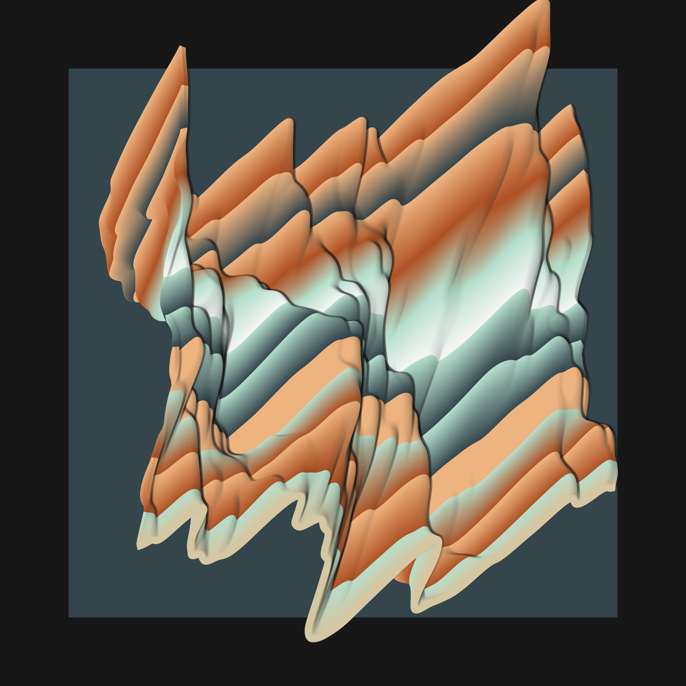 Art Blocks - Art Blocks v2 - Apparitions #724 - NFT # 28000724