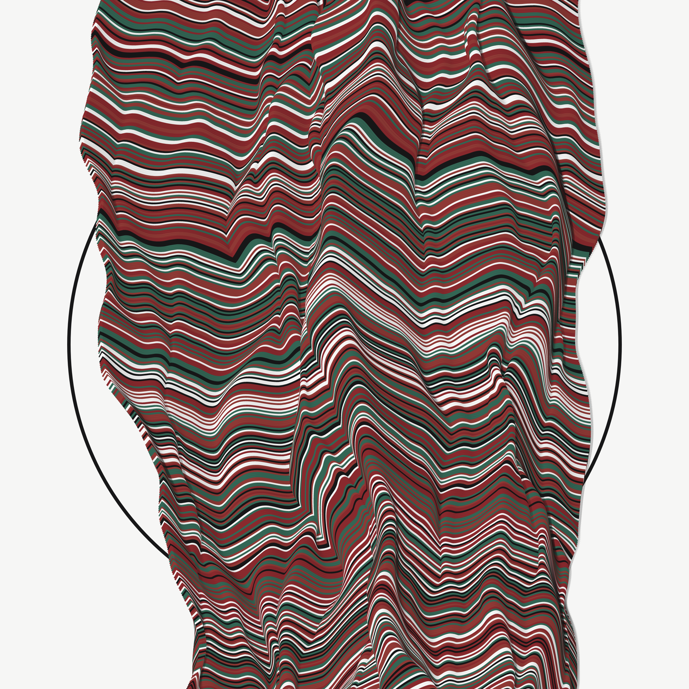 Art Blocks - Art Blocks v2 - Apparitions #725 - NFT # 28000725