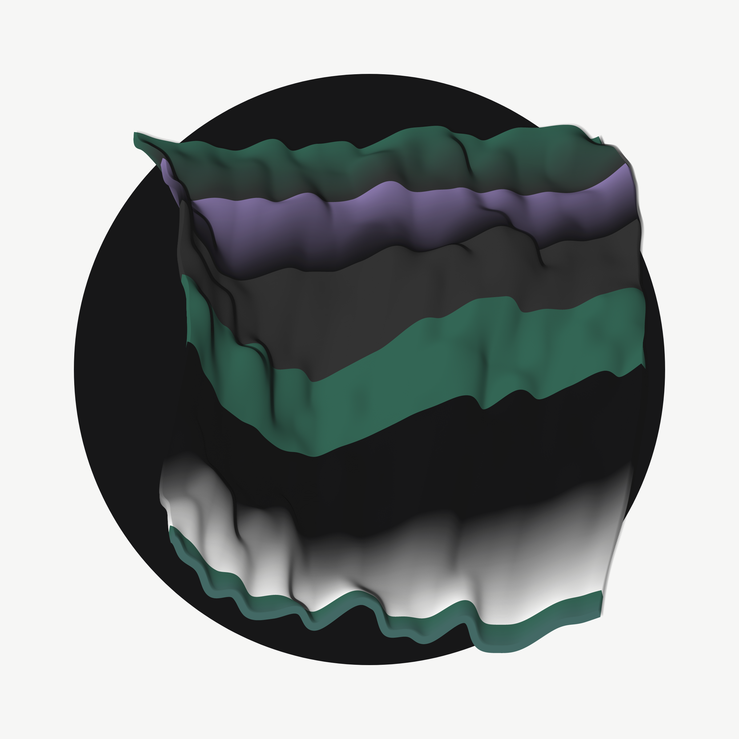 Art Blocks - Art Blocks v2 - Apparitions #730 - NFT # 28000730