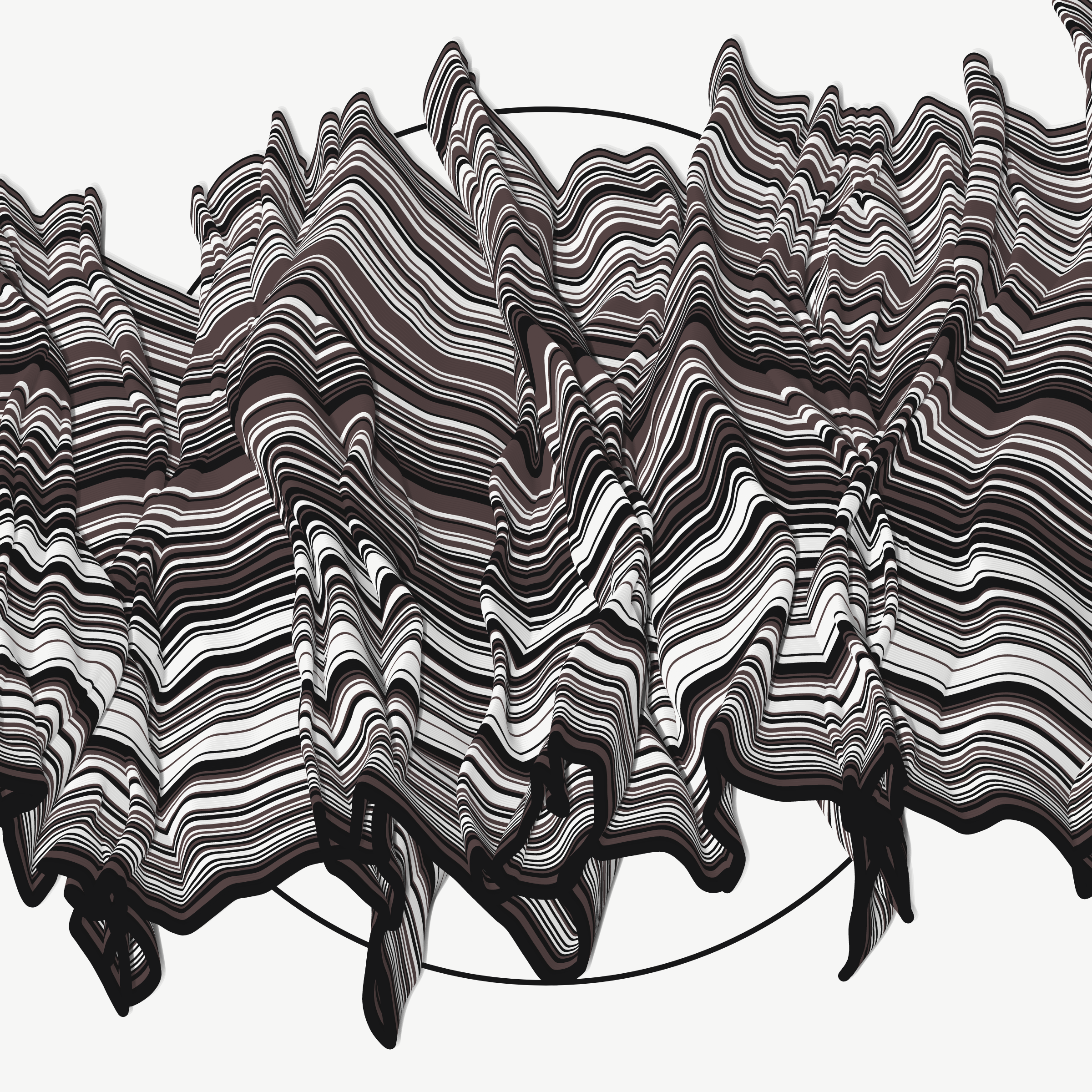 Art Blocks - Art Blocks v2 - Apparitions #743 - NFT # 28000743