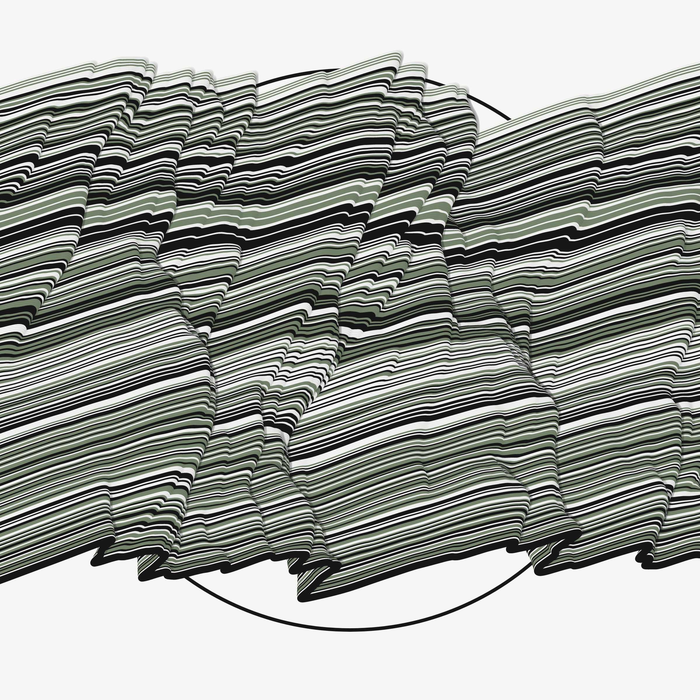 Art Blocks - Art Blocks v2 - Apparitions #753 - NFT # 28000753