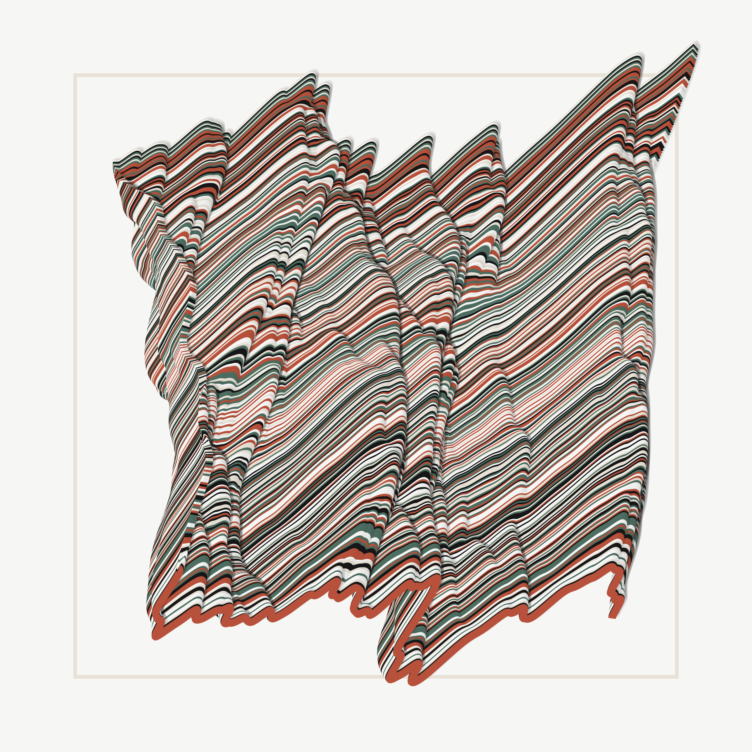 Art Blocks - Art Blocks v2 - Apparitions #756 - NFT # 28000756