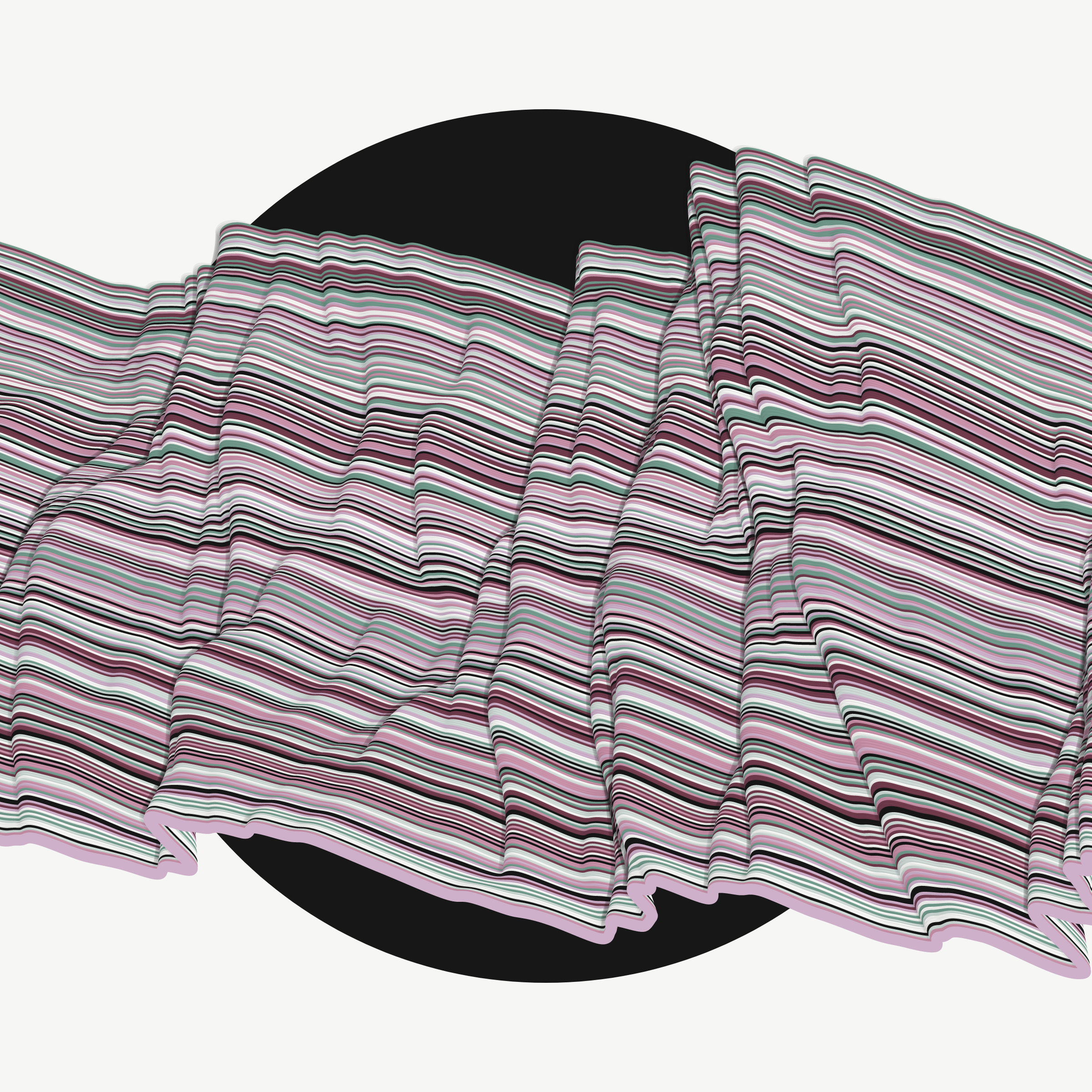 Art Blocks - Art Blocks v2 - Apparitions #762 - NFT # 28000762