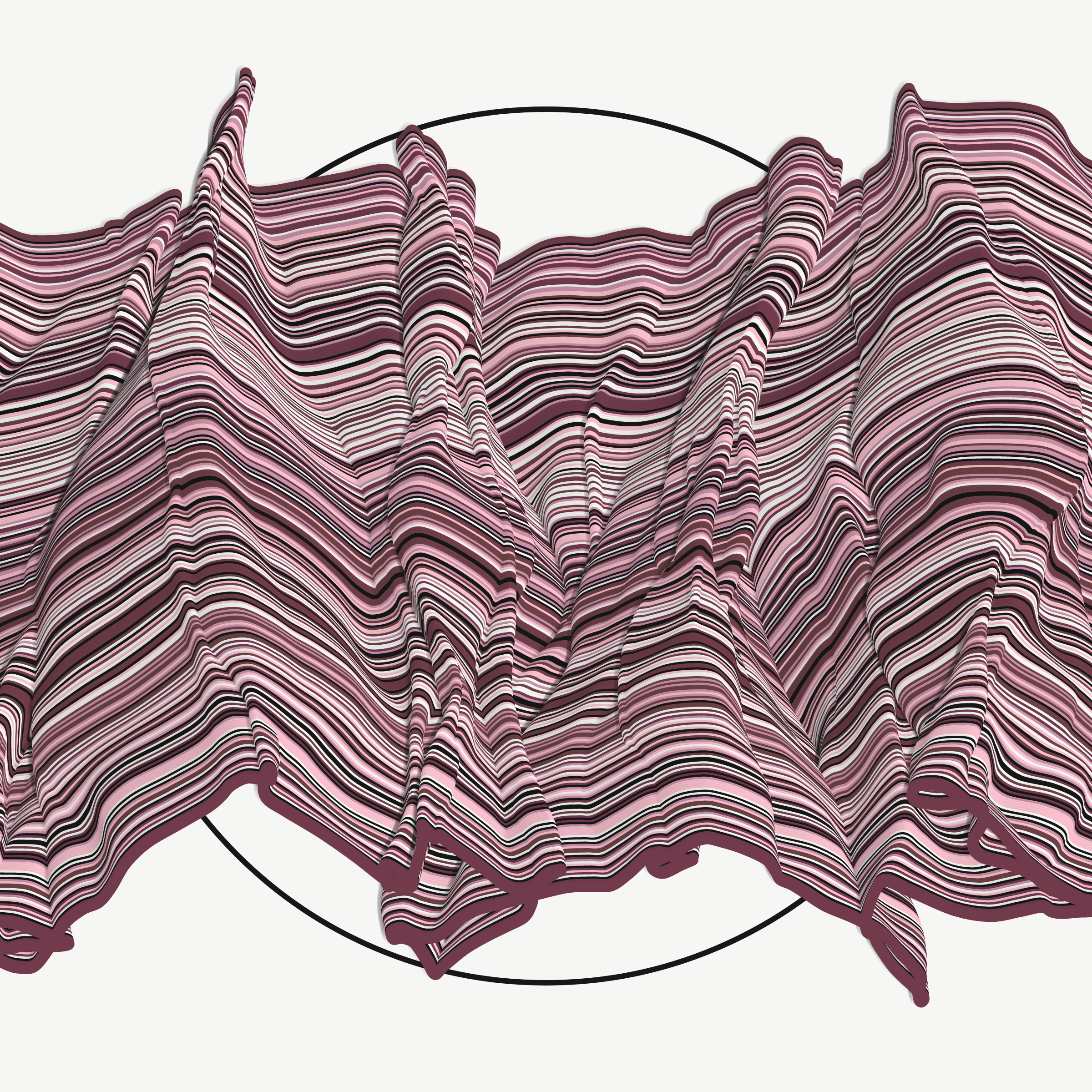 Art Blocks - Art Blocks v2 - Apparitions #767 - NFT # 28000767