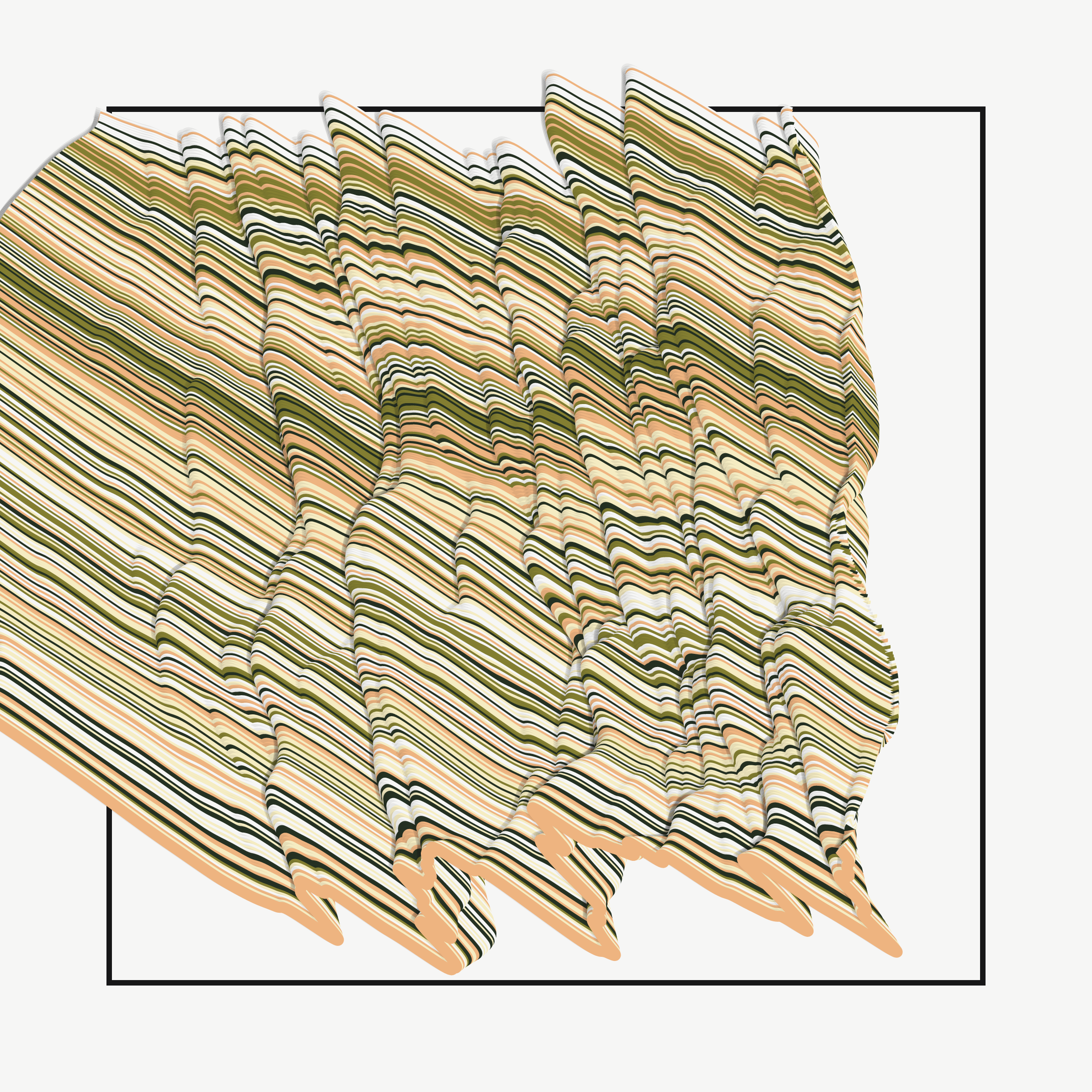 Art Blocks - Art Blocks v2 - Apparitions #789 - NFT # 28000789