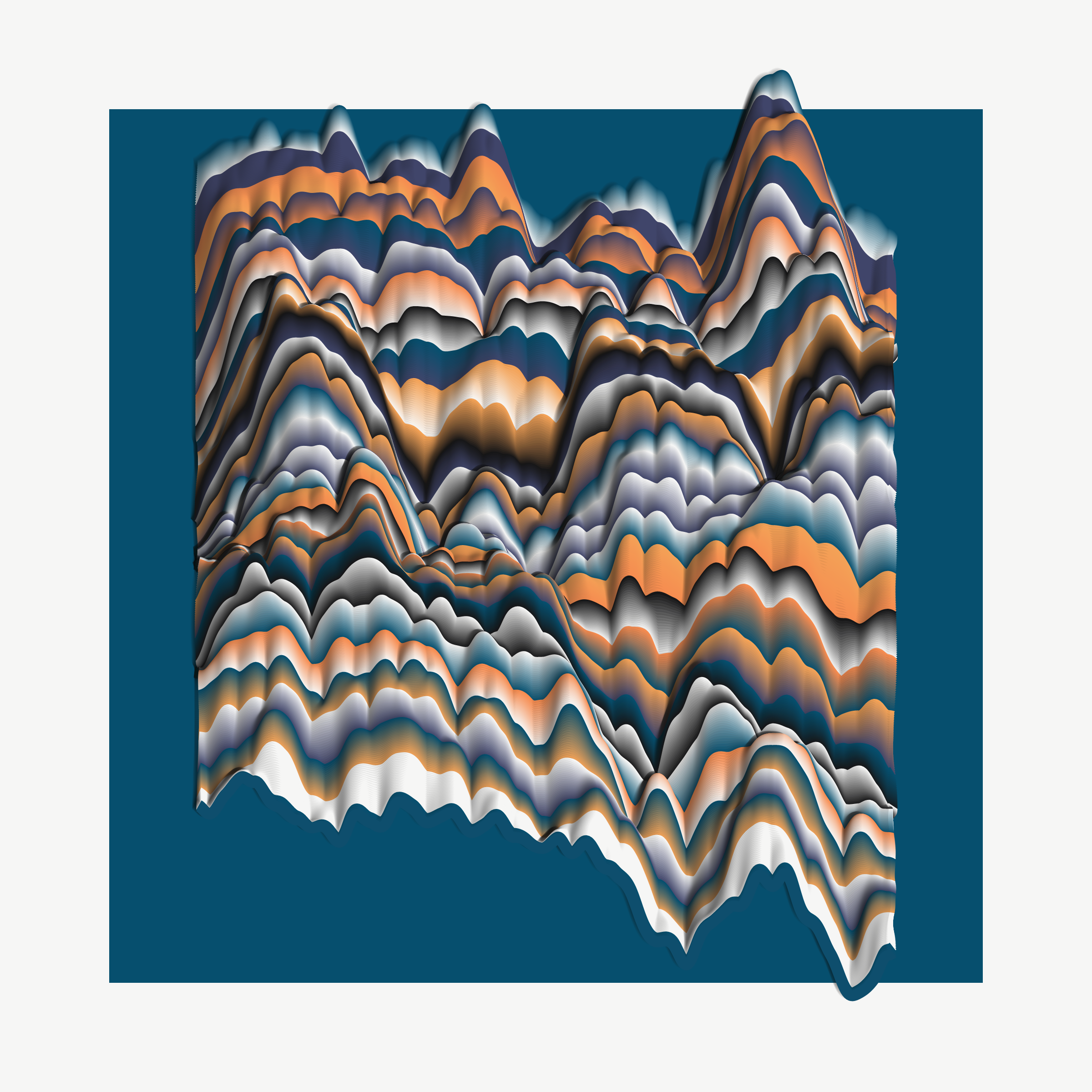 Art Blocks - Art Blocks v2 - Apparitions #804 - NFT # 28000804