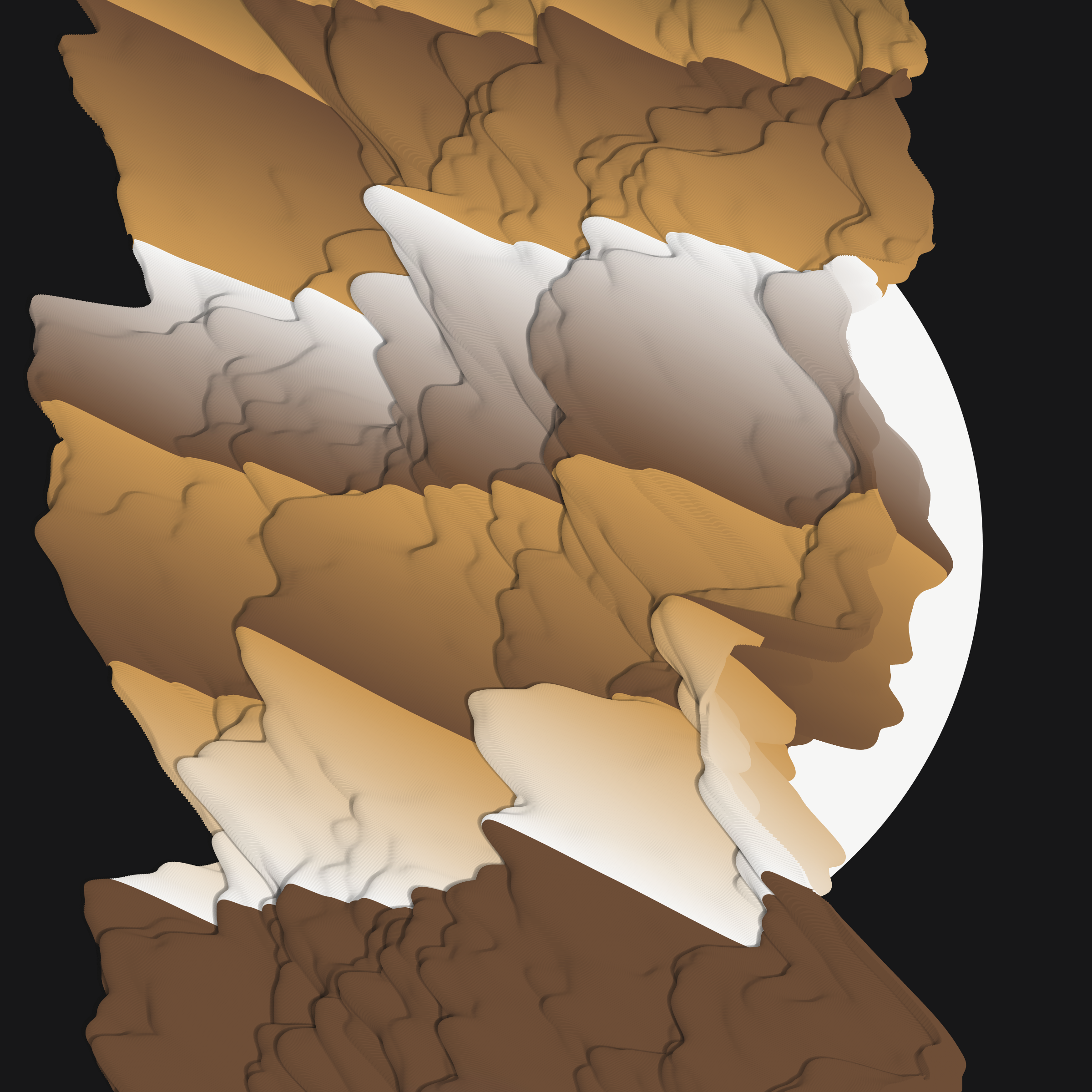 Art Blocks - Art Blocks v2 - Apparitions #824 - NFT # 28000824