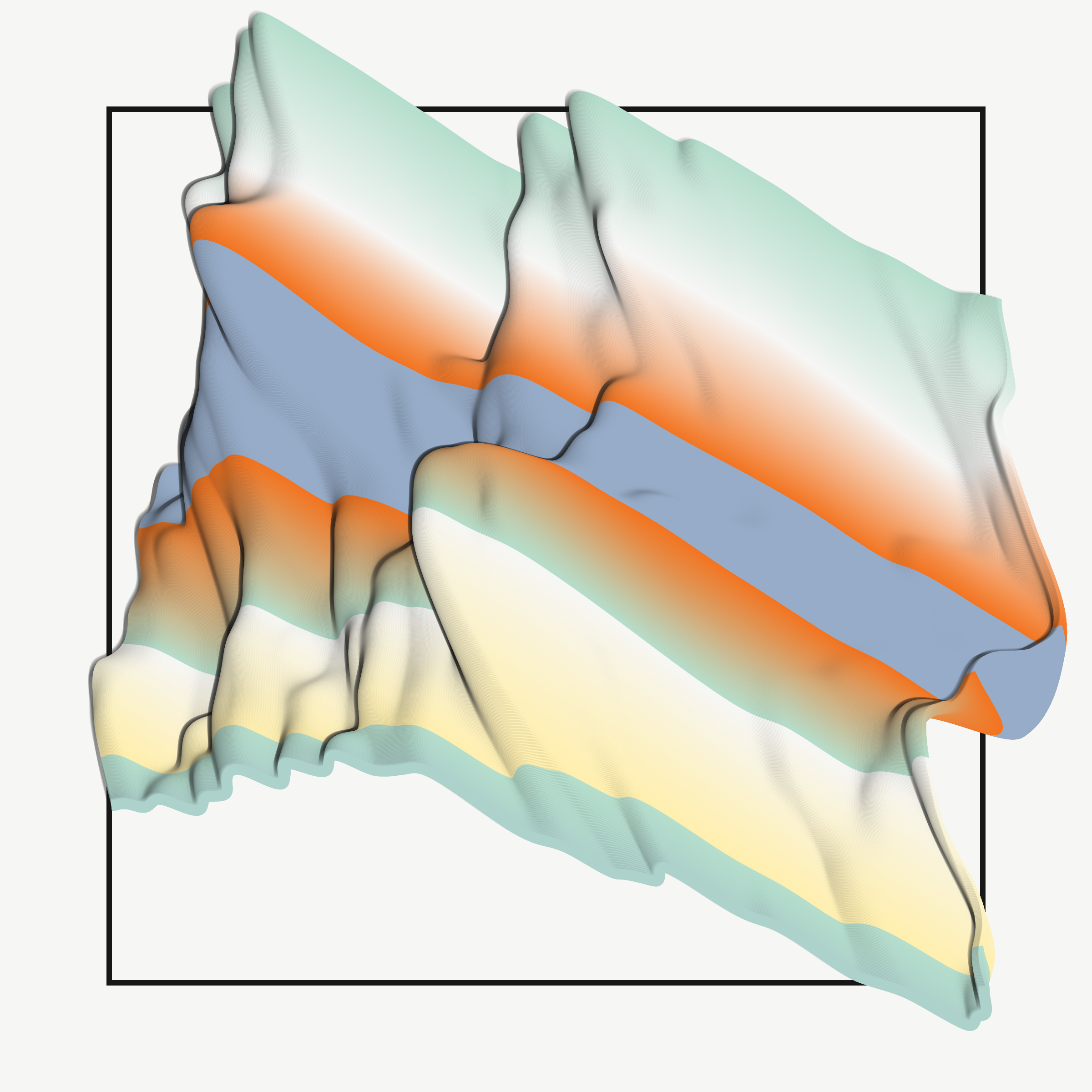 Art Blocks - Art Blocks v2 - Apparitions #825 - NFT # 28000825