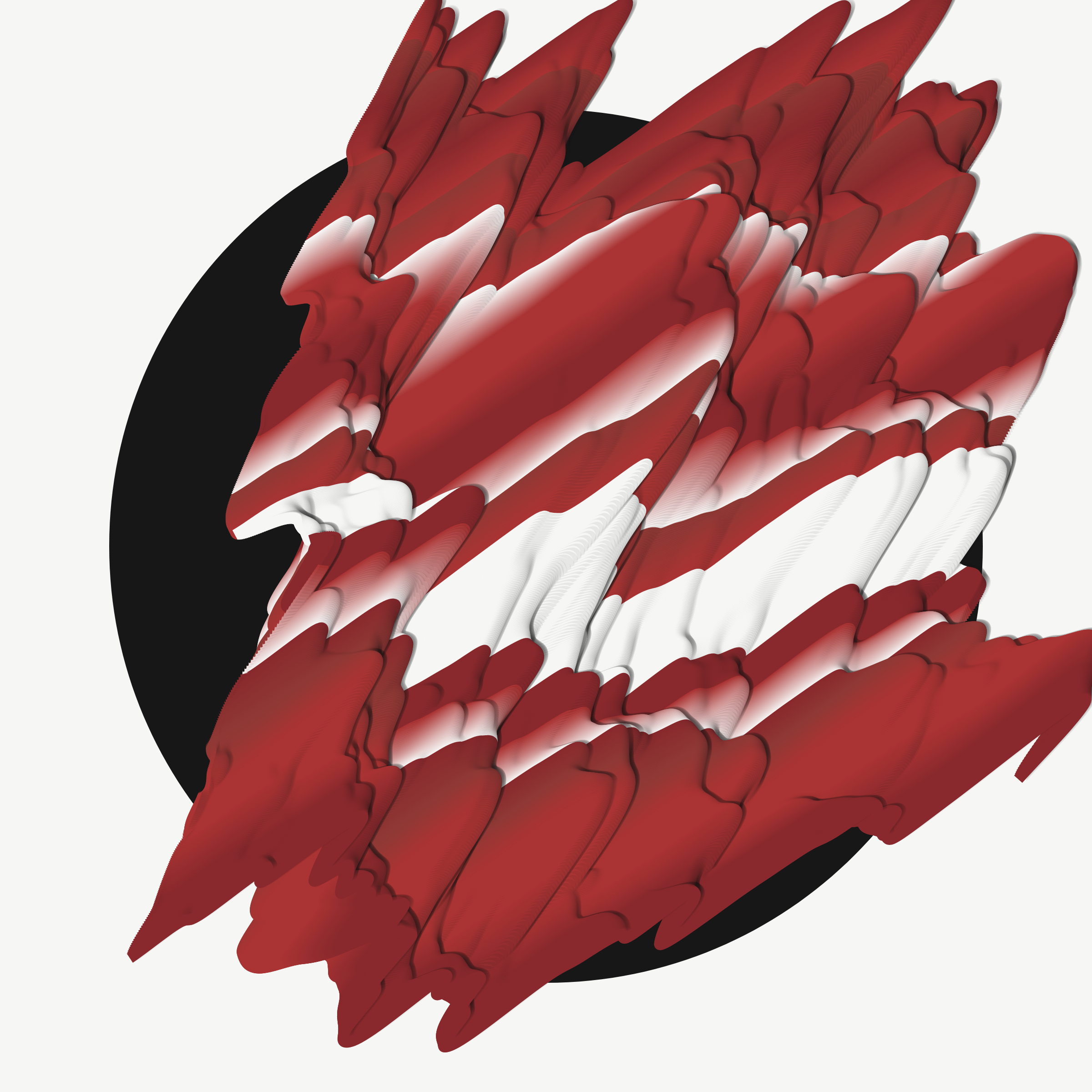 Art Blocks - Art Blocks v2 - Apparitions #827 - NFT # 28000827