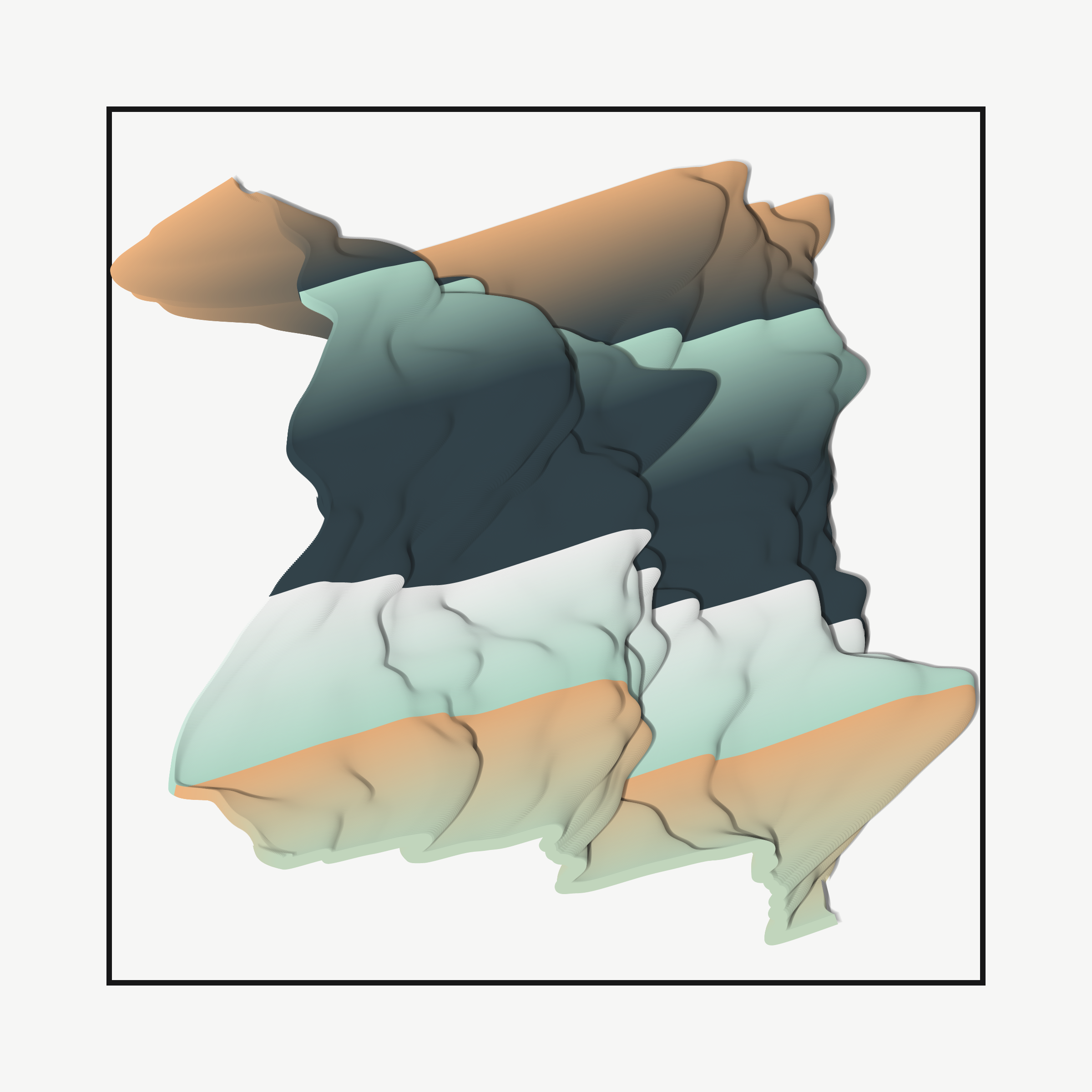 Art Blocks - Art Blocks v2 - Apparitions #833 - NFT # 28000833