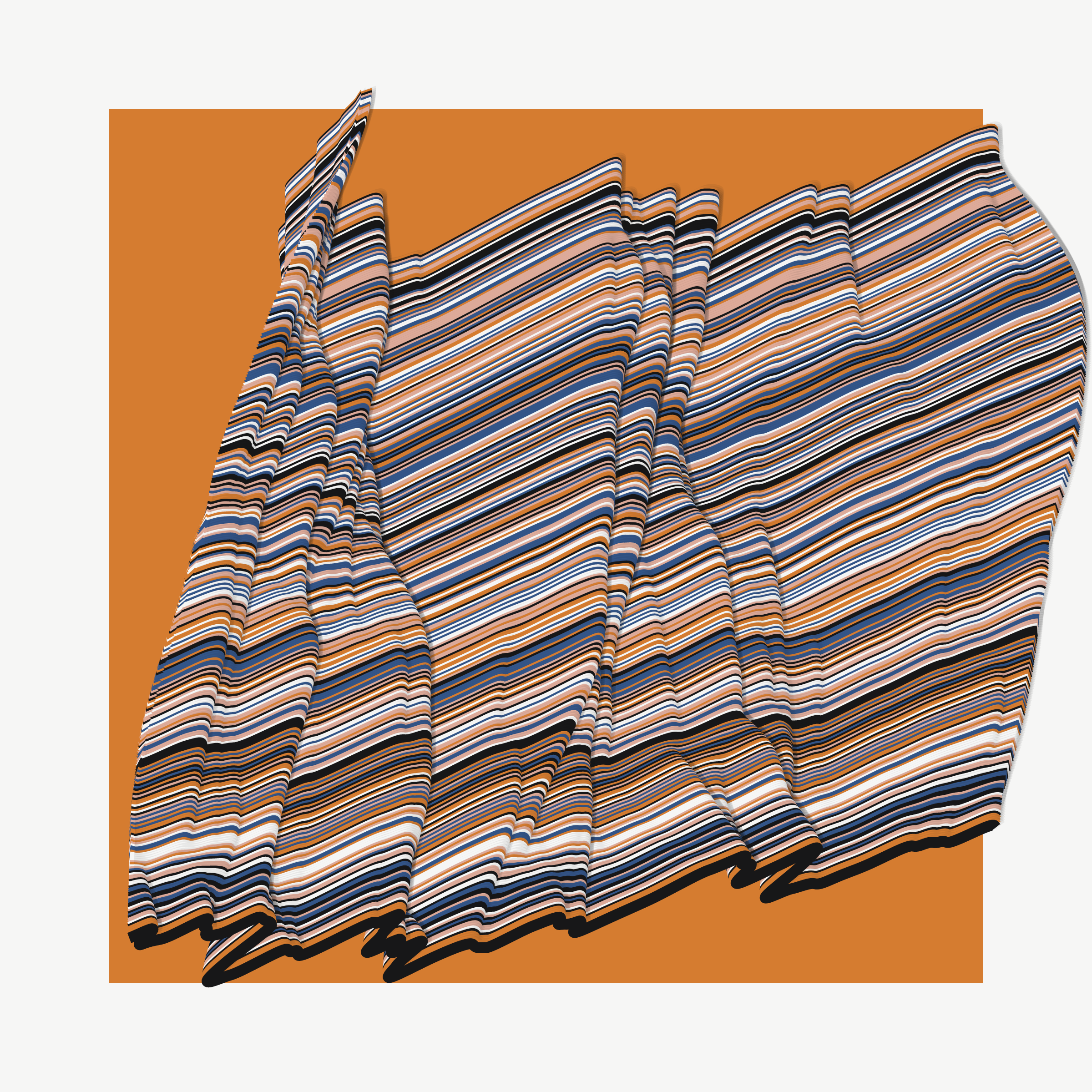 Art Blocks - Art Blocks v2 - Apparitions #843 - NFT # 28000843