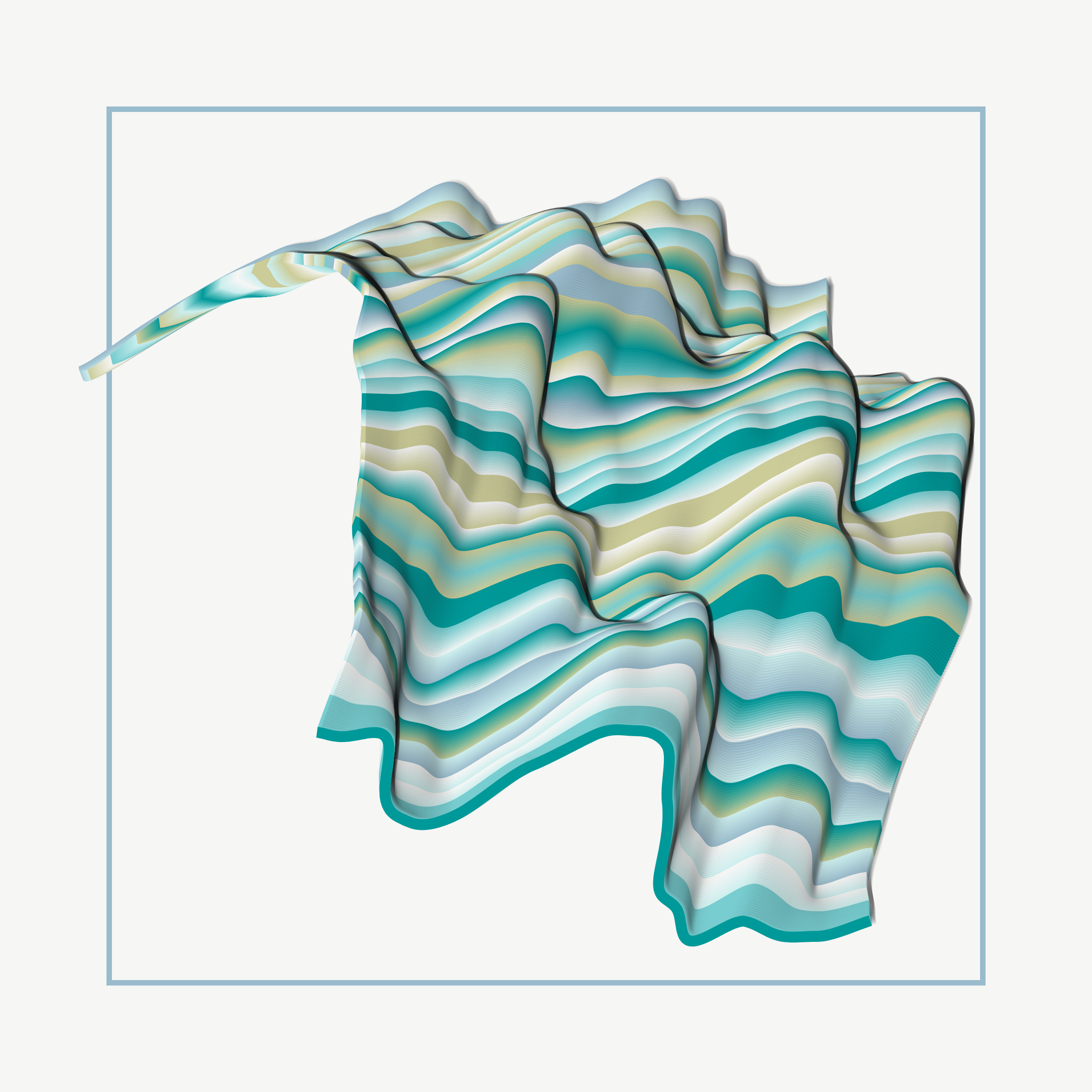 Art Blocks - Art Blocks v2 - Apparitions #845 - NFT # 28000845