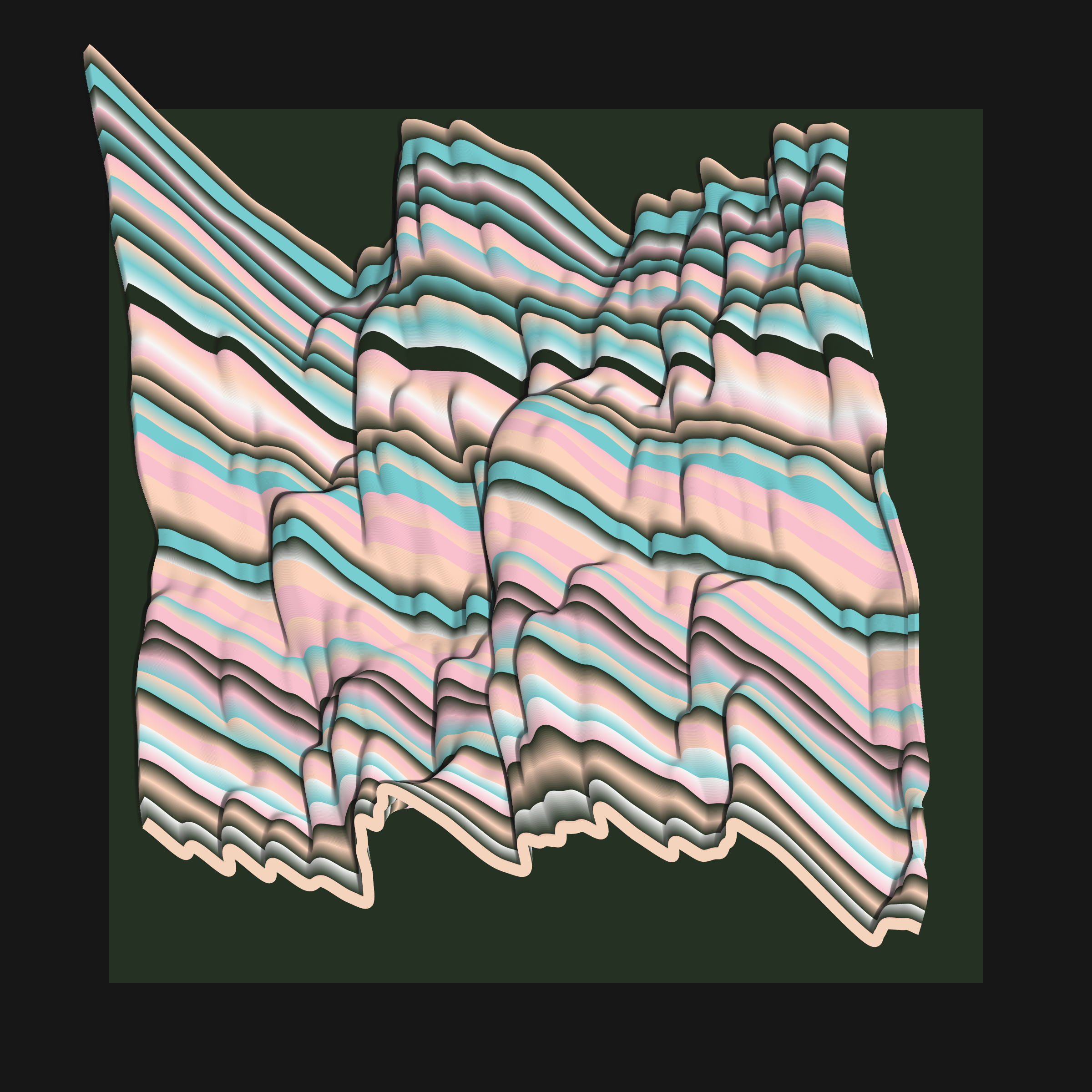 Art Blocks - Art Blocks v2 - Apparitions #846 - NFT # 28000846