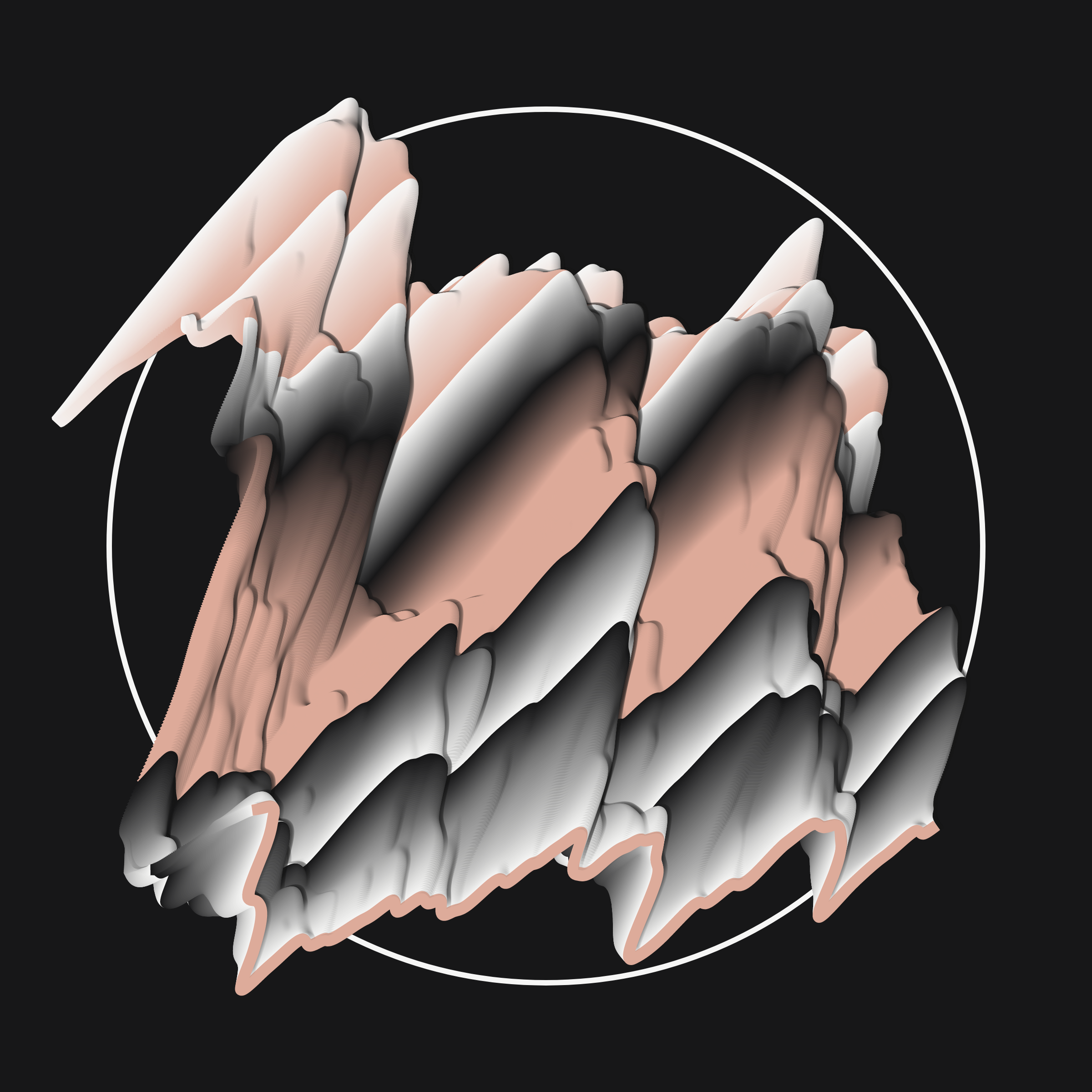 Art Blocks - Art Blocks v2 - Apparitions #848 - NFT # 28000848