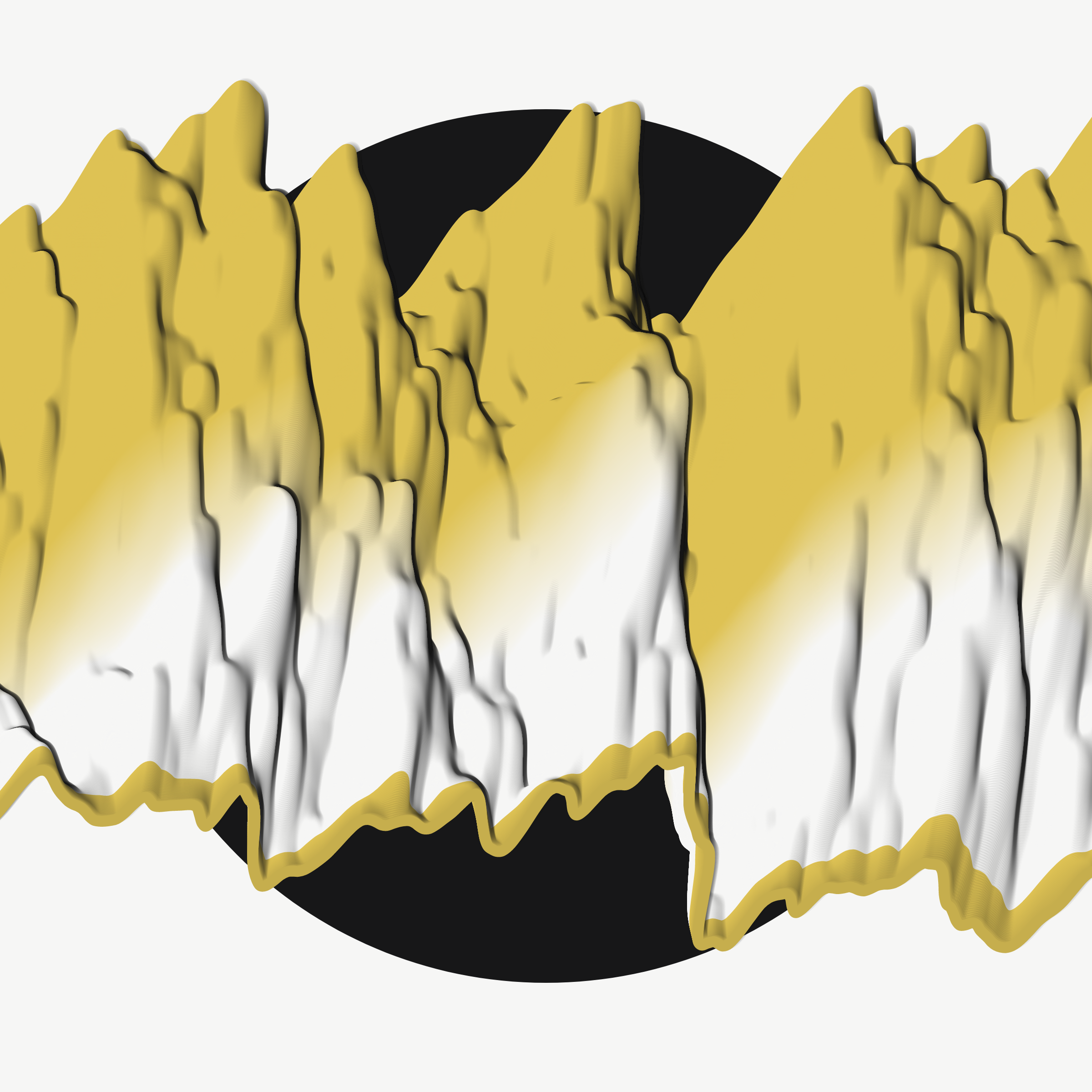 Art Blocks - Art Blocks v2 - Apparitions #849 - NFT # 28000849