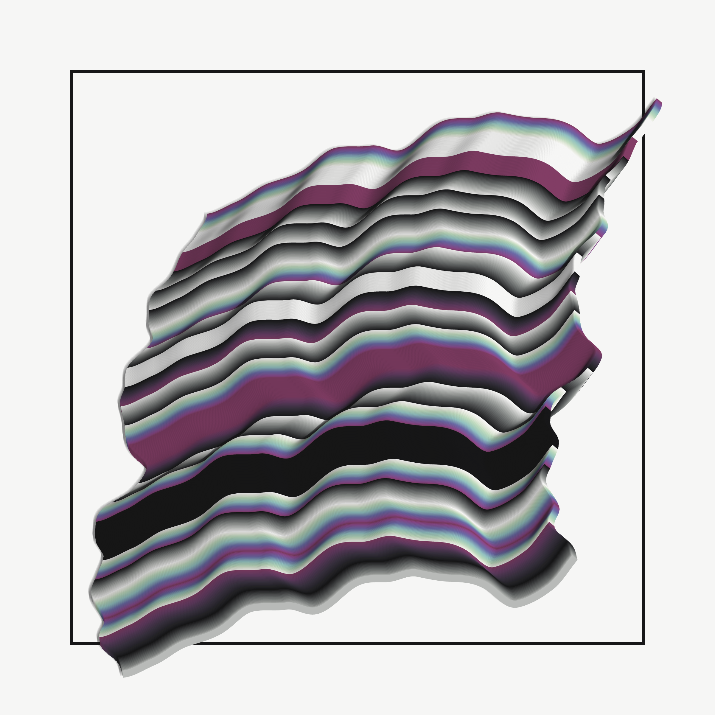 Art Blocks - Art Blocks v2 - Apparitions #855 - NFT # 28000855