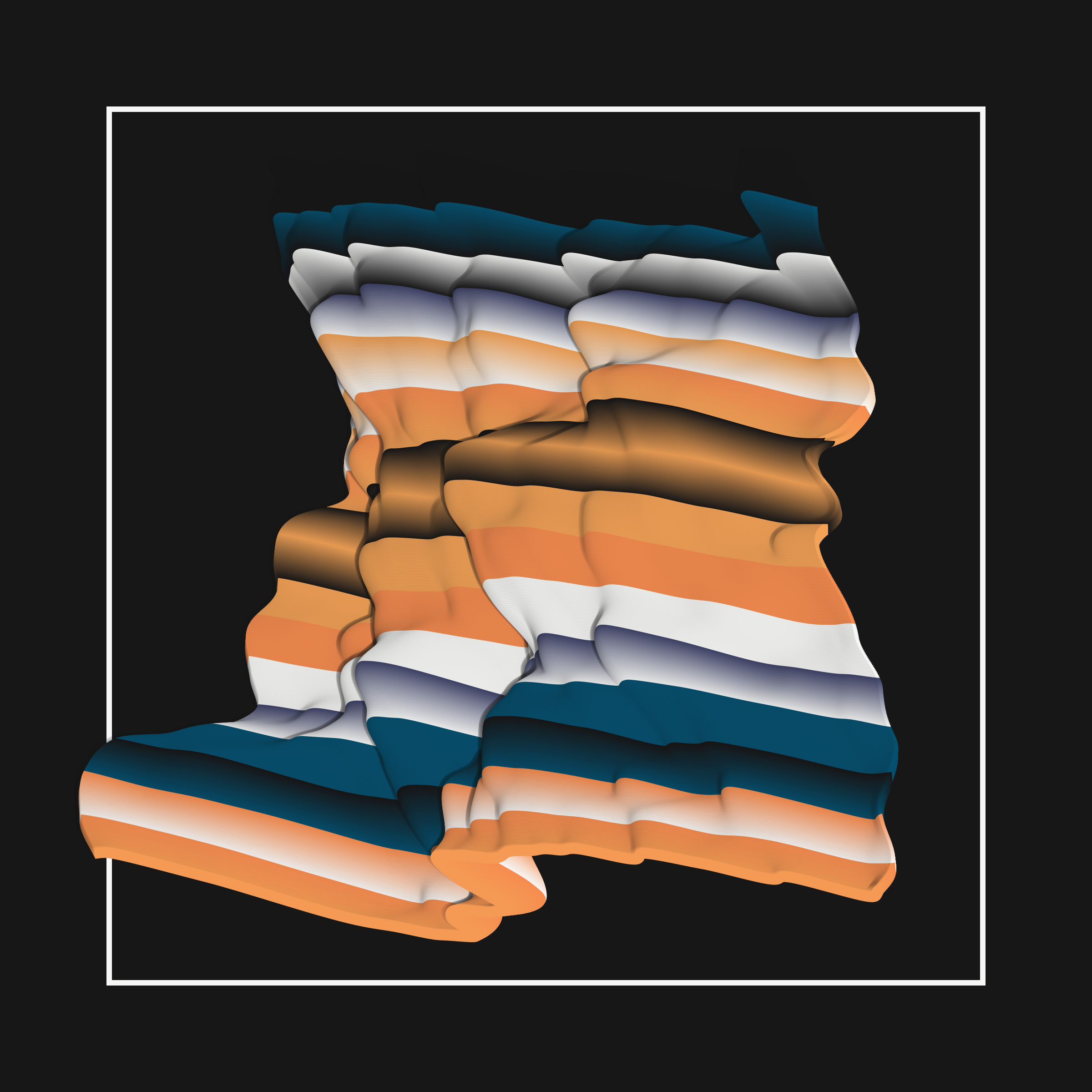 Art Blocks - Art Blocks v2 - Apparitions #864 - NFT # 28000864