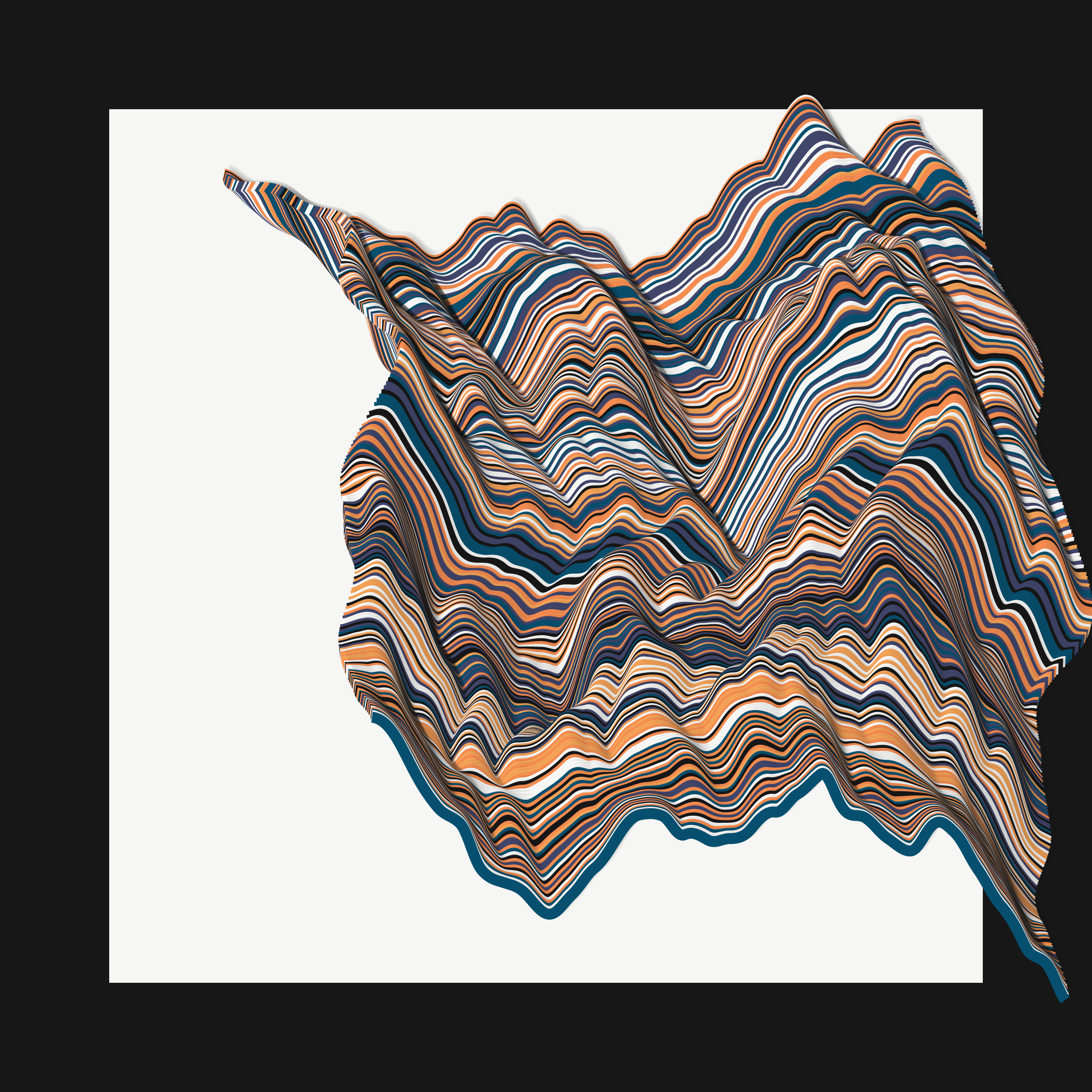 Art Blocks - Art Blocks v2 - Apparitions #948 - NFT # 28000948