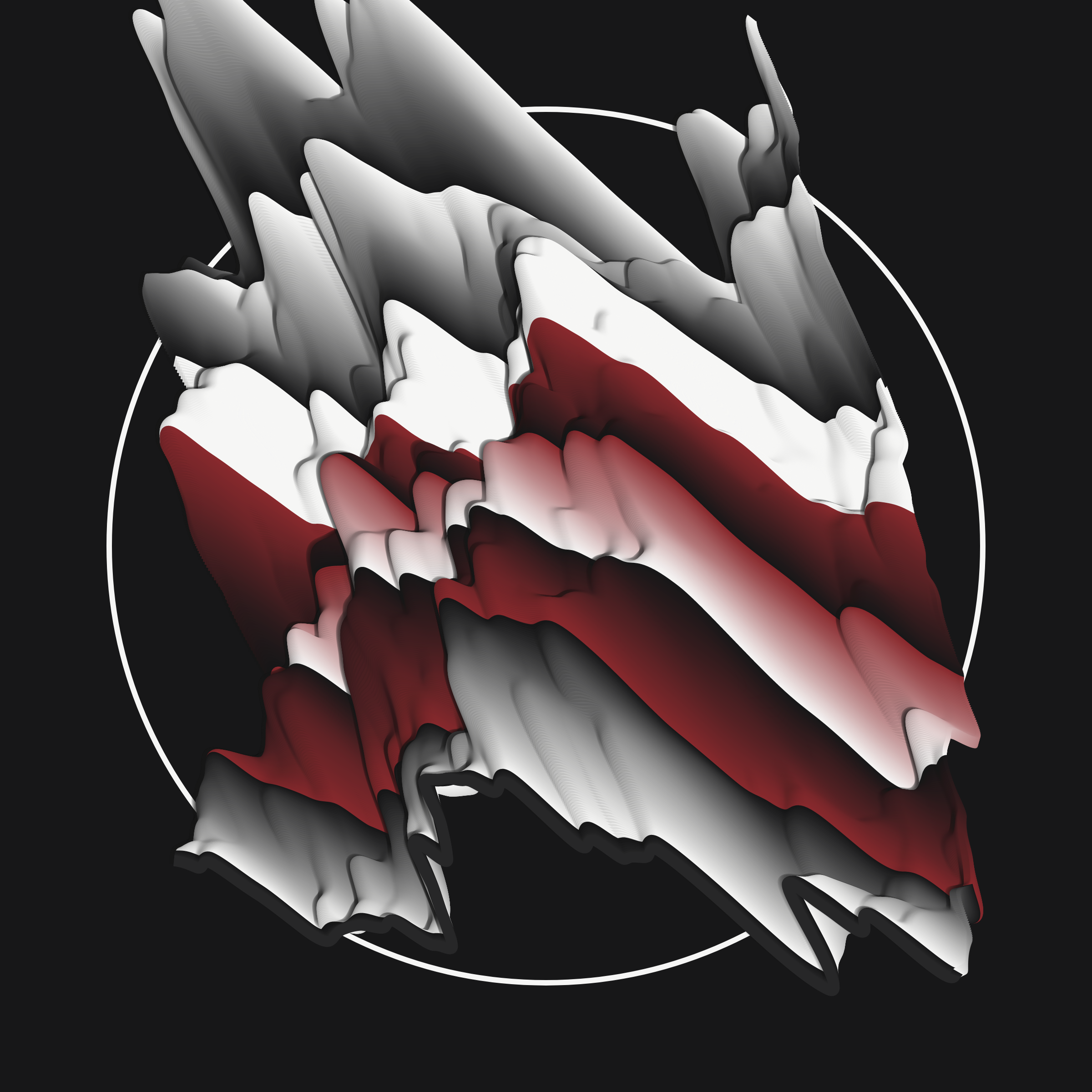 Art Blocks - Art Blocks v2 - Apparitions #953 - NFT # 28000953