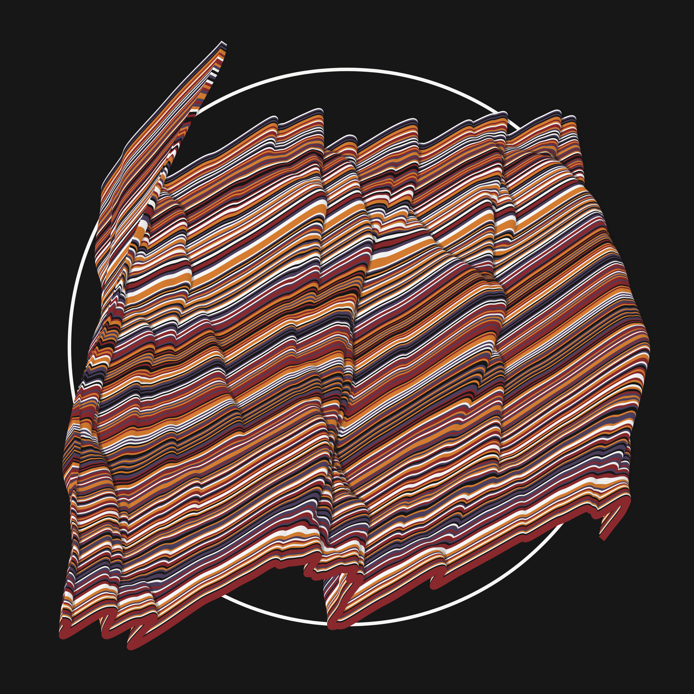 Art Blocks - Art Blocks v2 - Apparitions #955 - NFT # 28000955