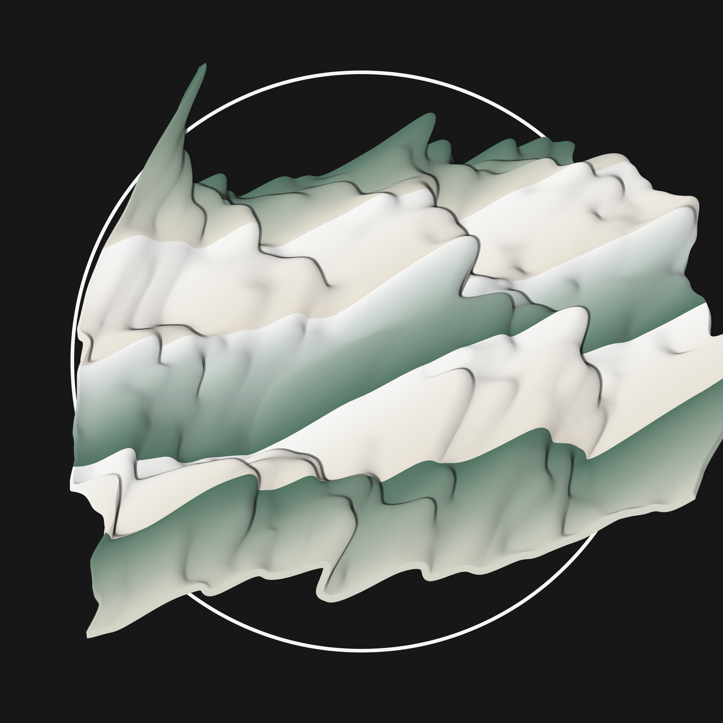 Art Blocks - Art Blocks v2 - Apparitions #956 - NFT # 28000956