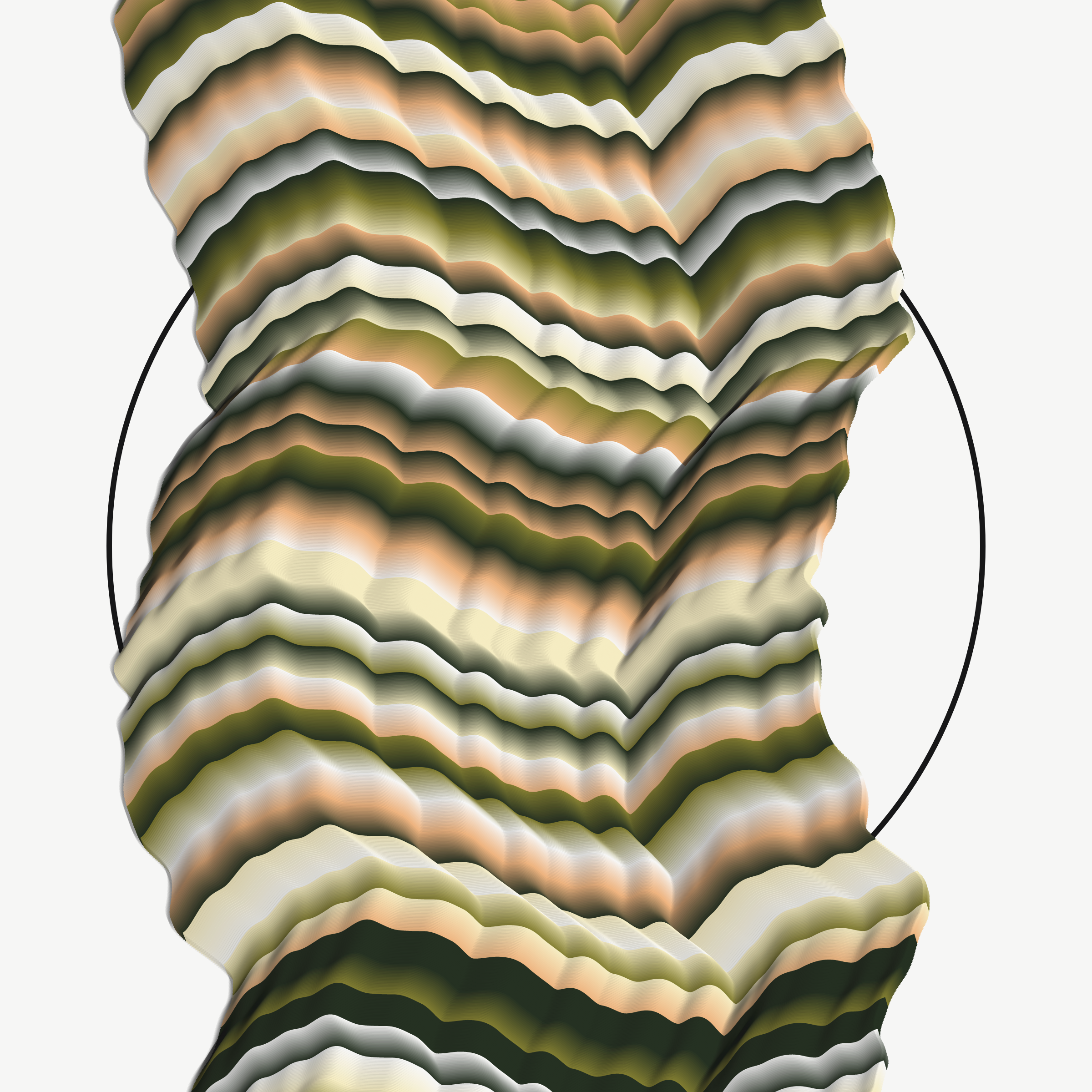 Art Blocks - Art Blocks v2 - Apparitions #964 - NFT # 28000964