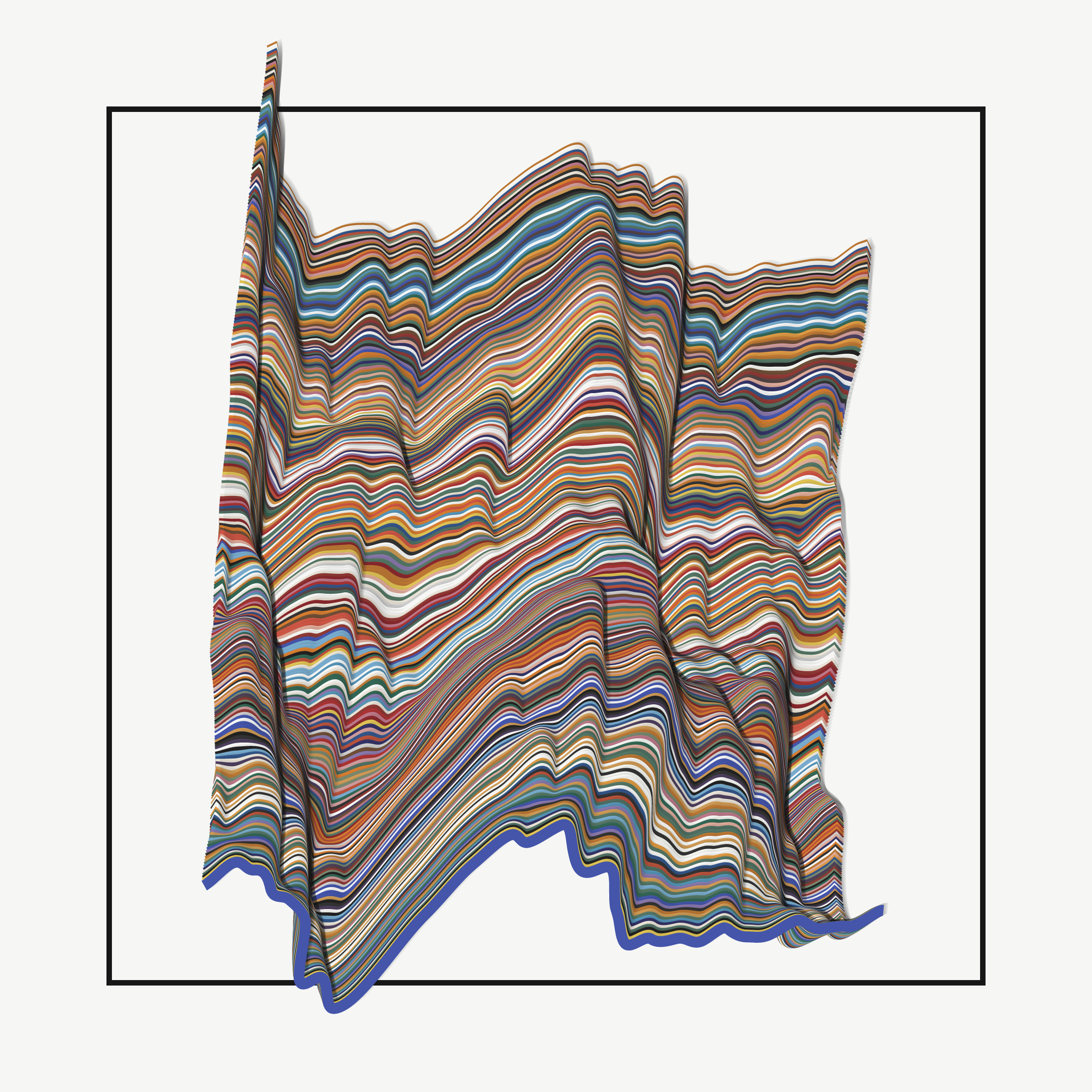 Art Blocks - Art Blocks v2 - Apparitions #965 - NFT # 28000965