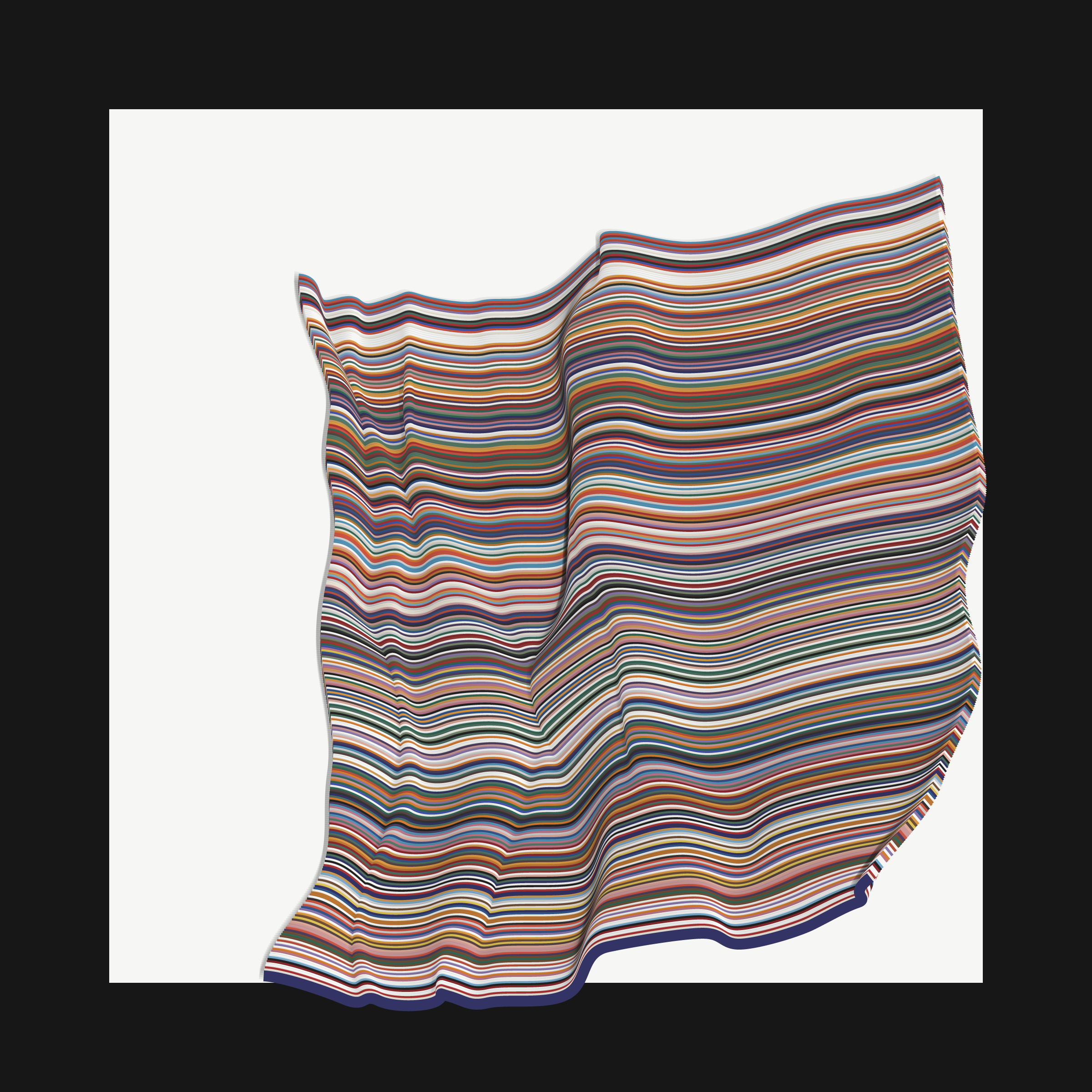 Art Blocks - Art Blocks v2 - Apparitions #966 - NFT # 28000966