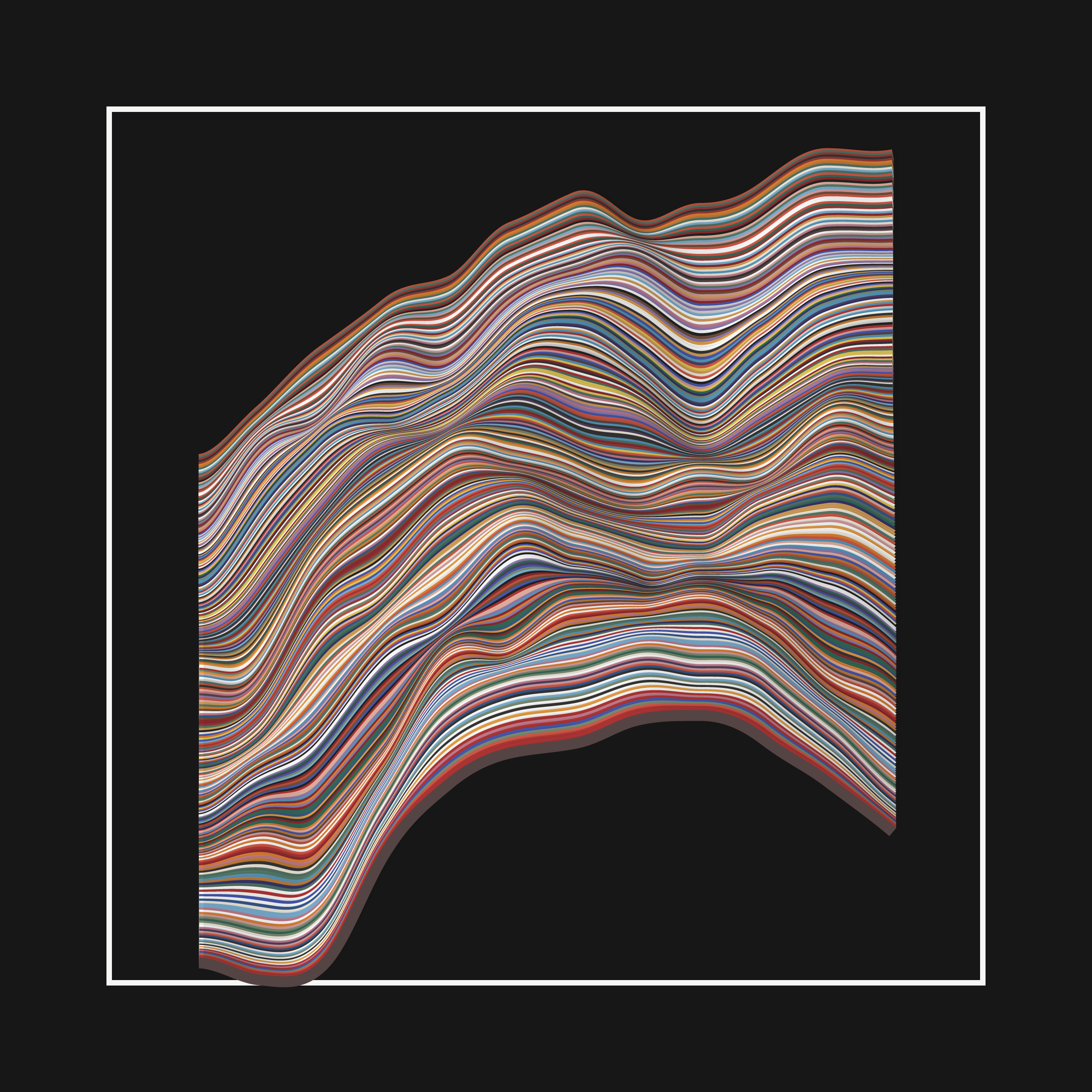 Art Blocks - Art Blocks v2 - Apparitions #970 - NFT # 28000970