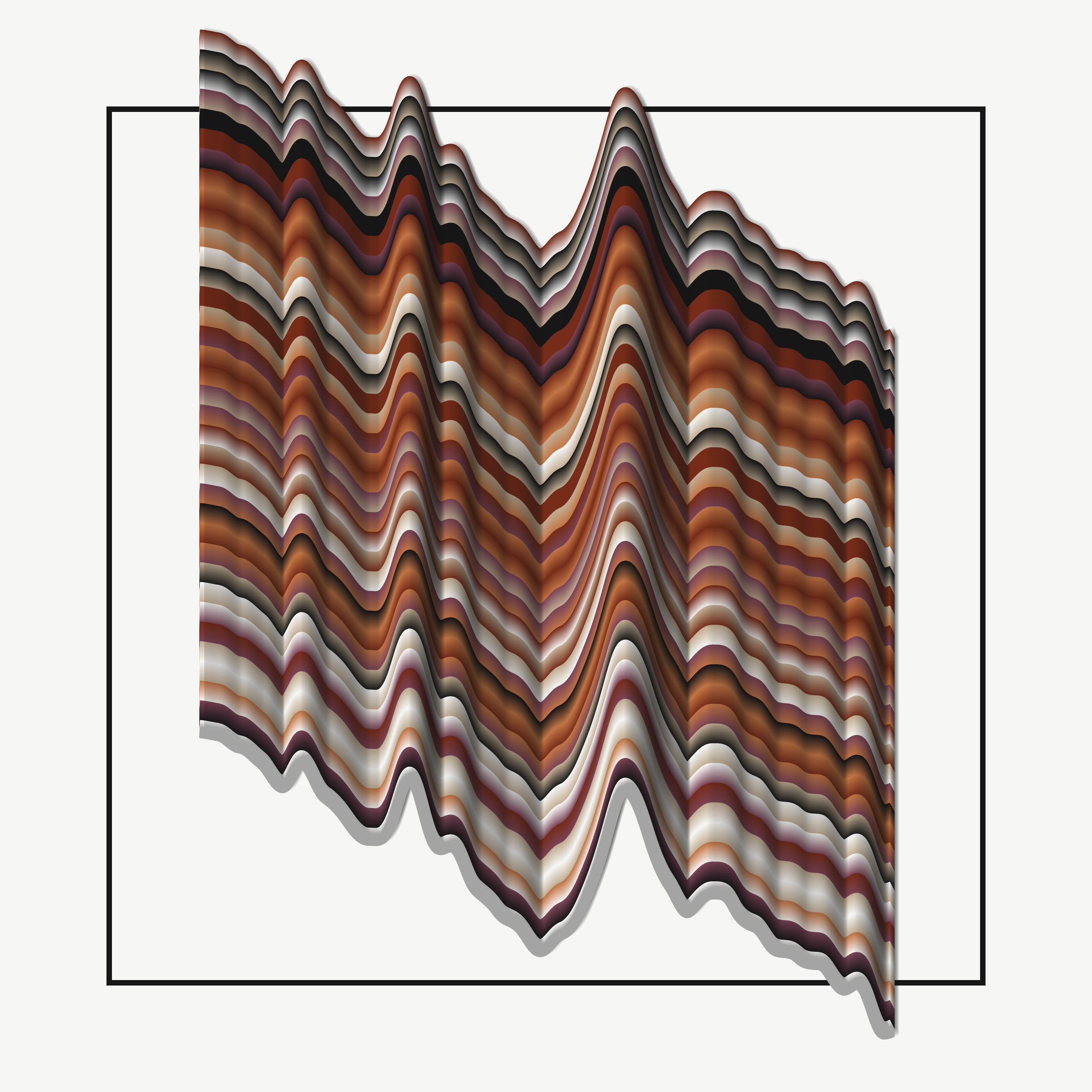 Art Blocks - Art Blocks v2 - Apparitions #973 - NFT # 28000973