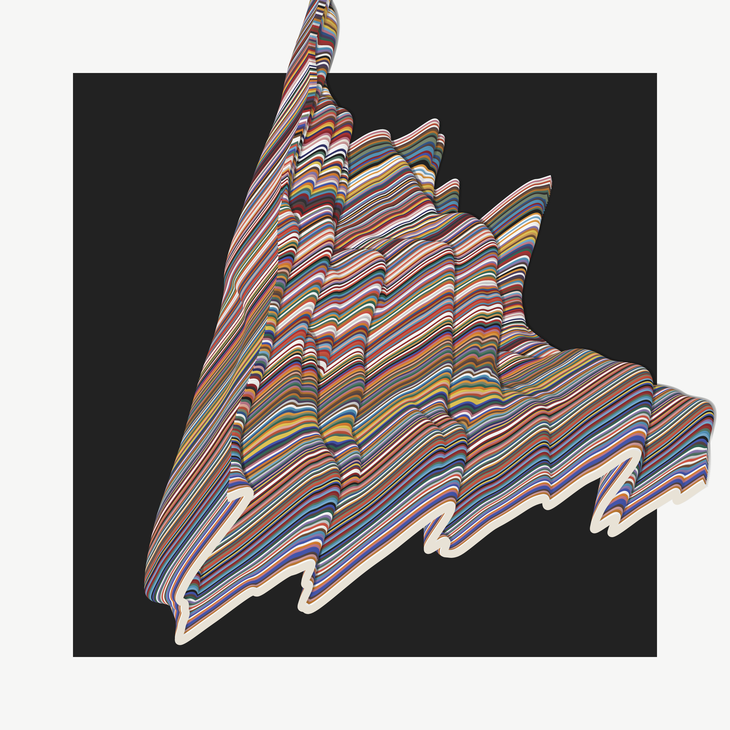 Art Blocks - Art Blocks v2 - Apparitions #987 - NFT # 28000987