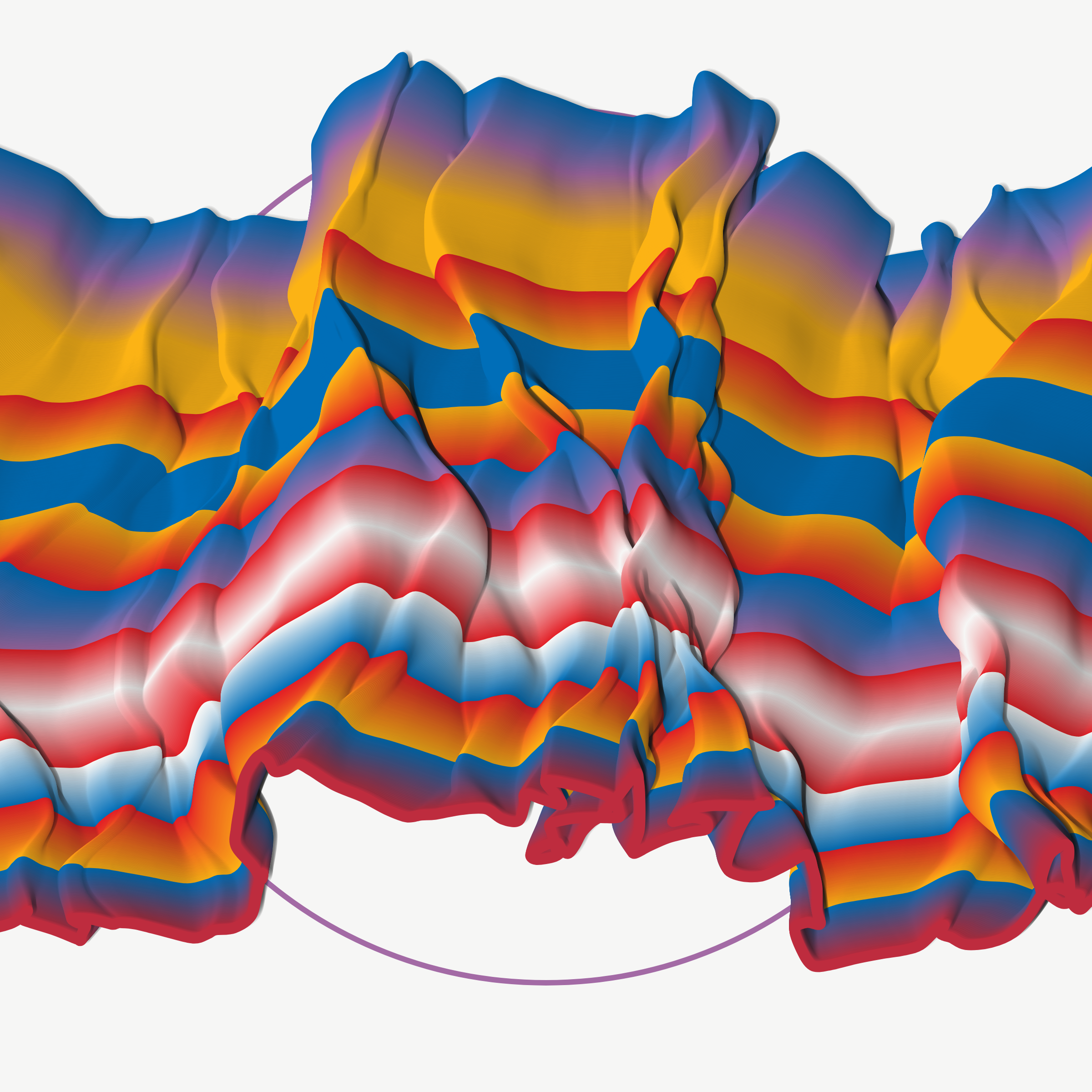 Art Blocks - Art Blocks v2 - Apparitions #1003 - NFT # 28001003