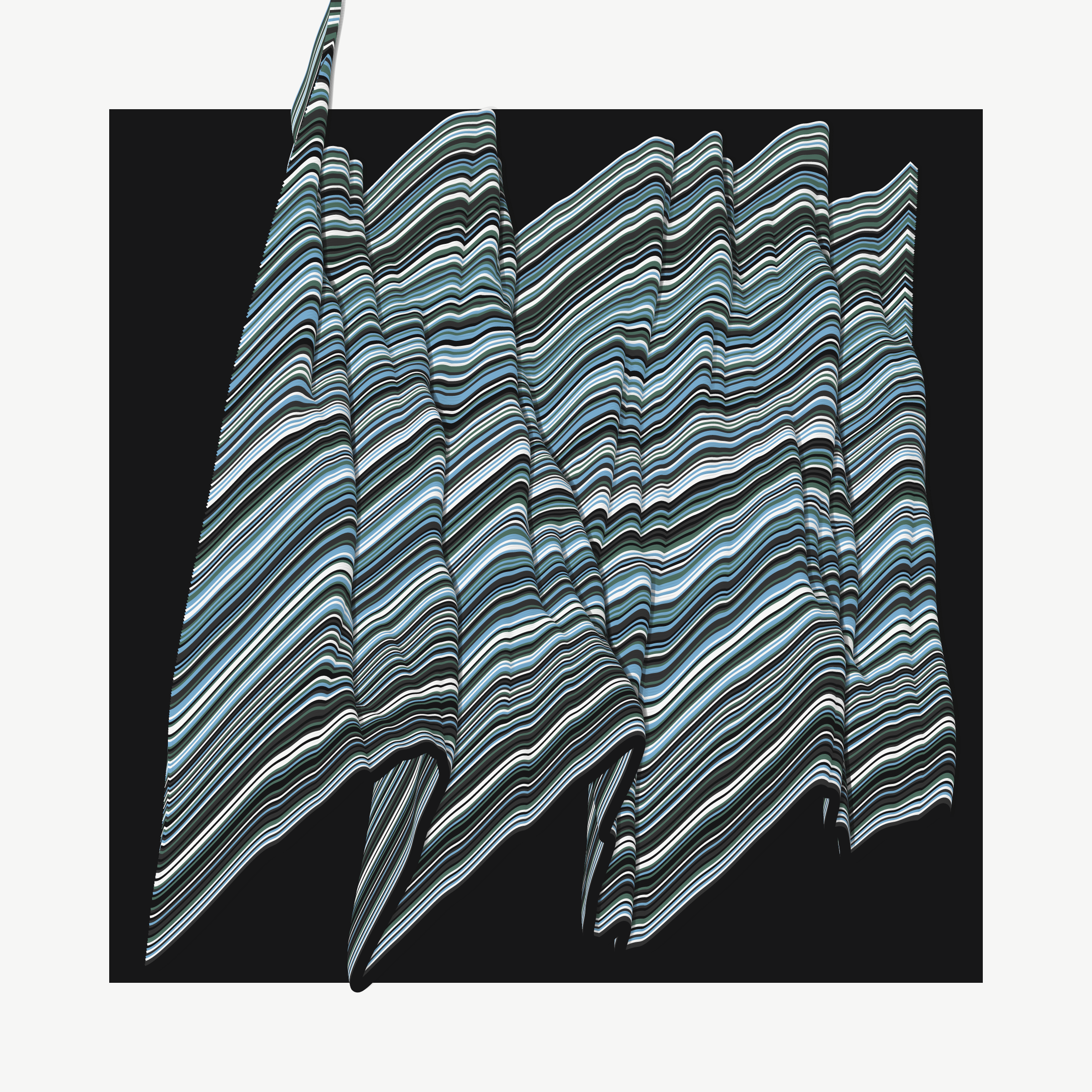 Art Blocks - Art Blocks v2 - Apparitions #1007 - NFT # 28001007