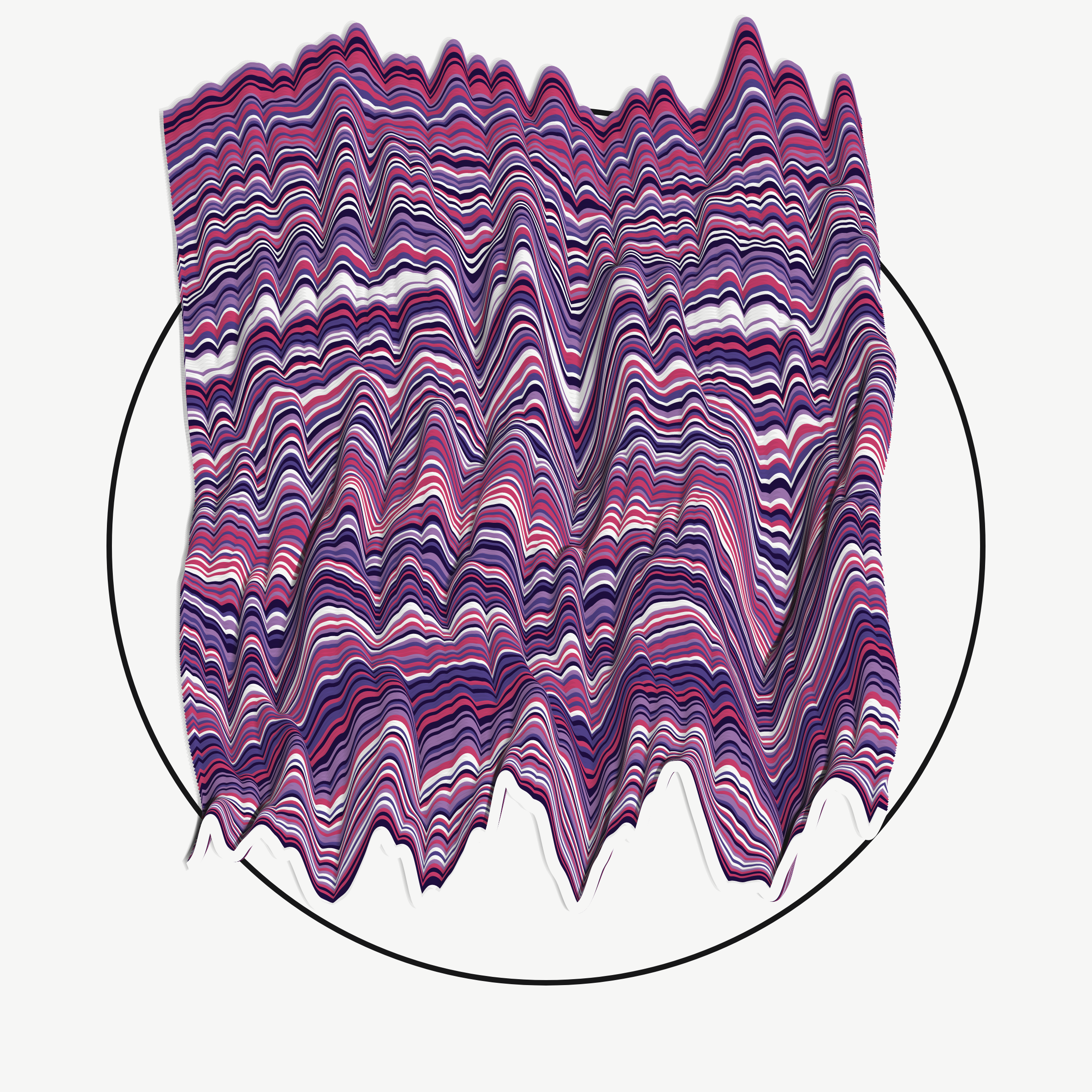 Art Blocks - Art Blocks v2 - Apparitions #1015 - NFT # 28001015